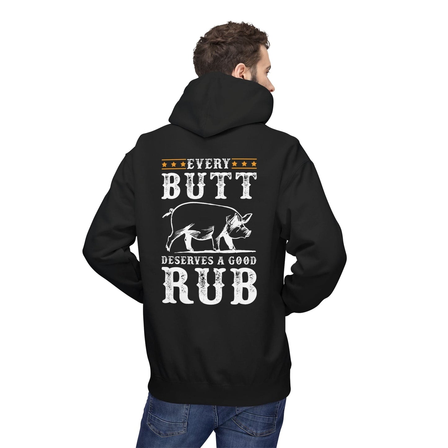Printify Hoodie Every Butt Deserves a Good Rub Hoodie