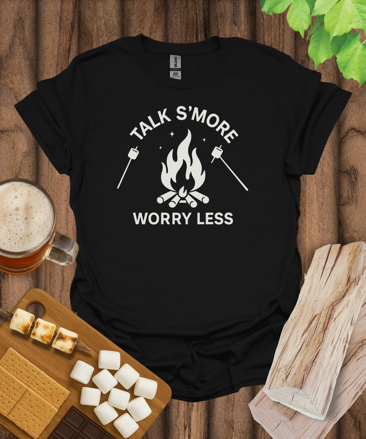 Talk S'more, Worry Less T-Shirt