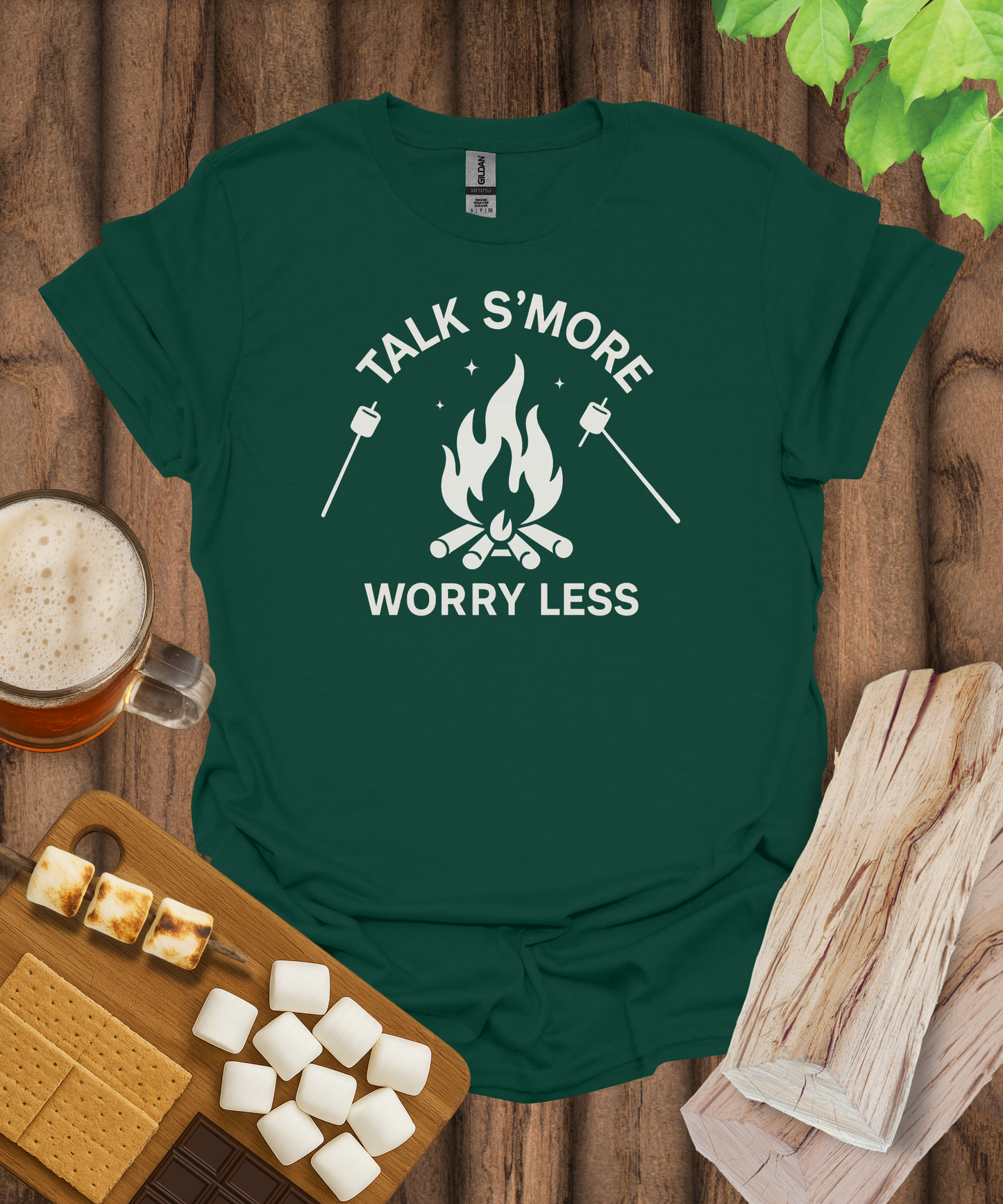 Talk S'more, Worry Less T-Shirt