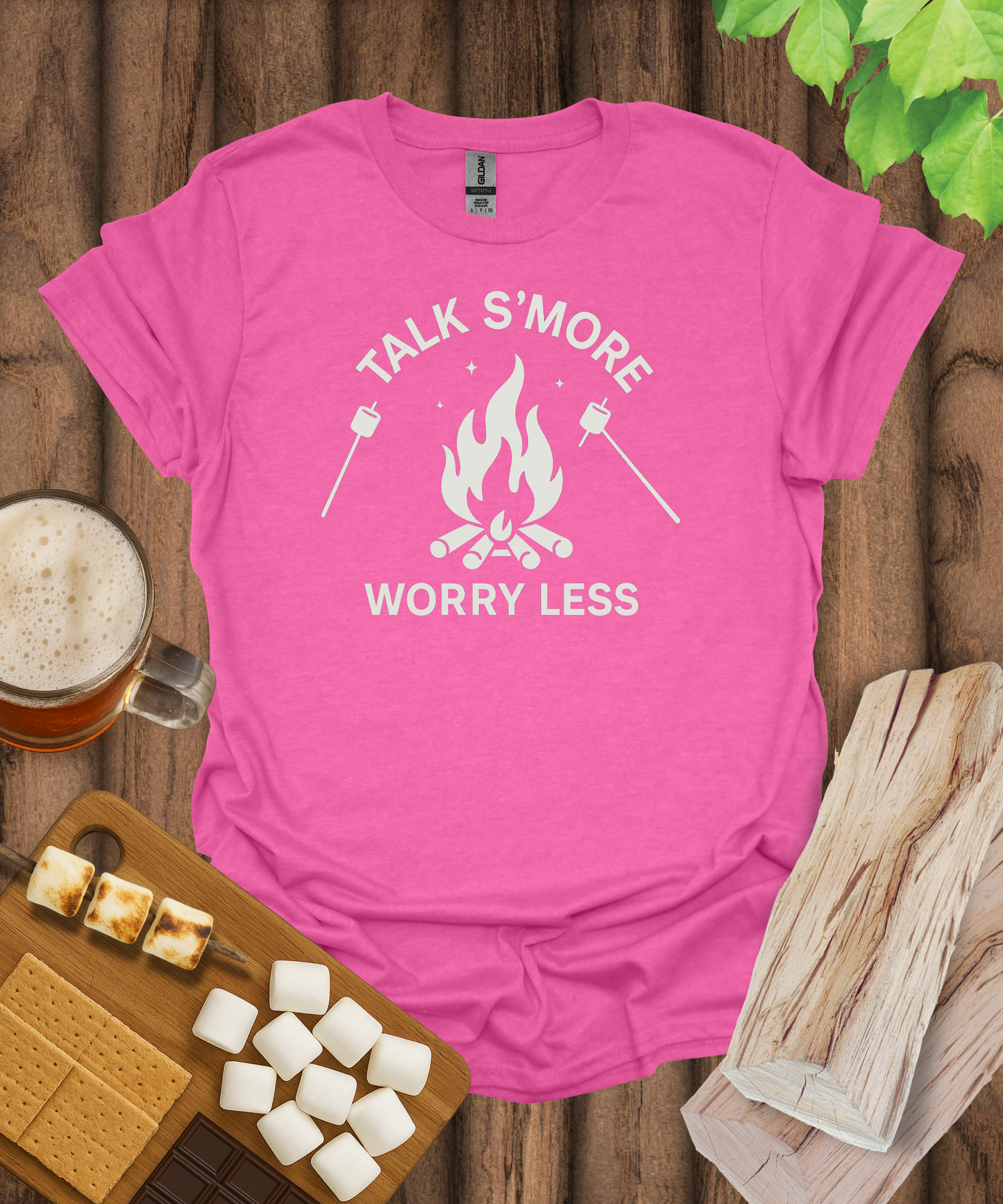 Talk S'more, Worry Less T-Shirt