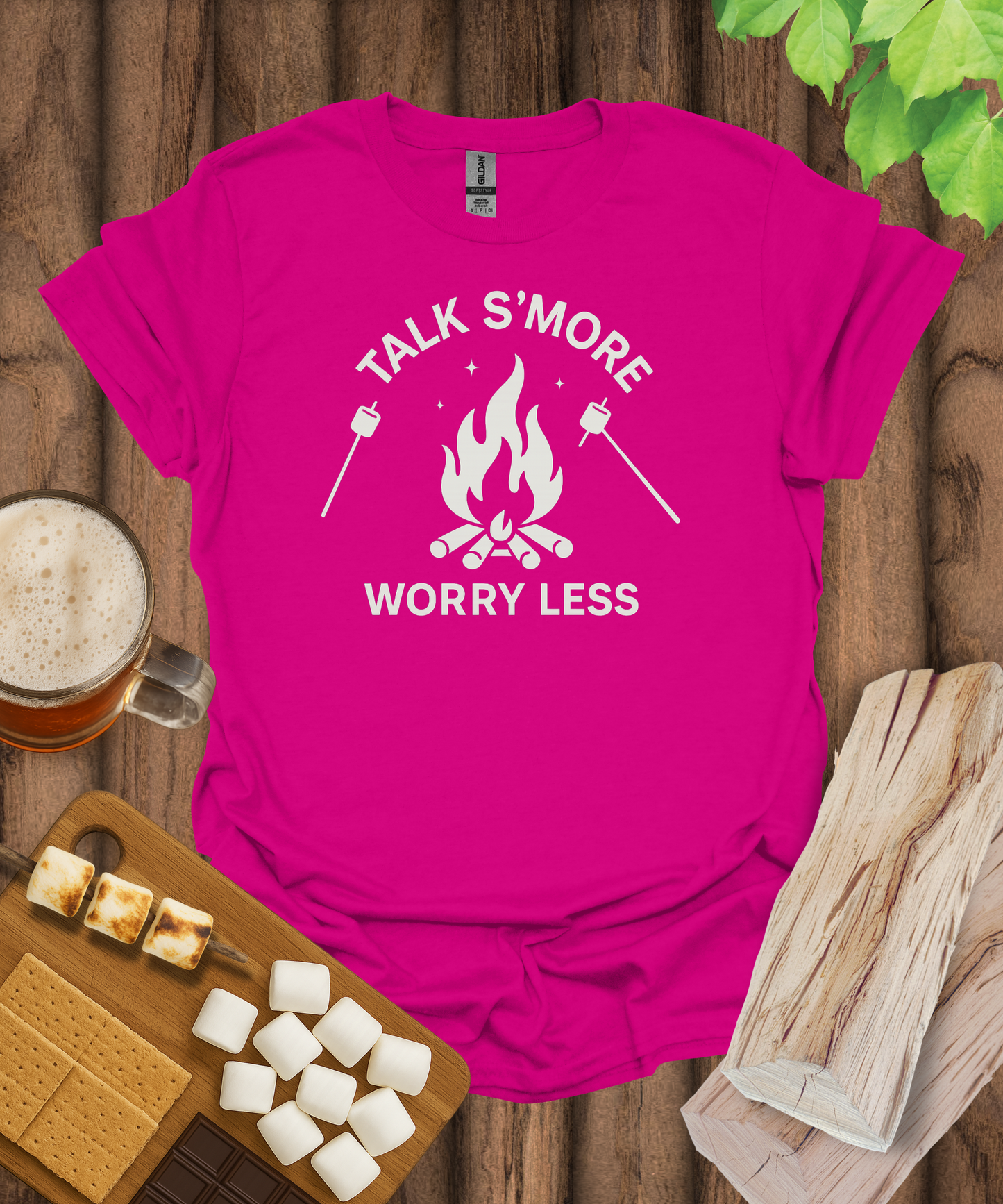 Talk S'more, Worry Less T-Shirt