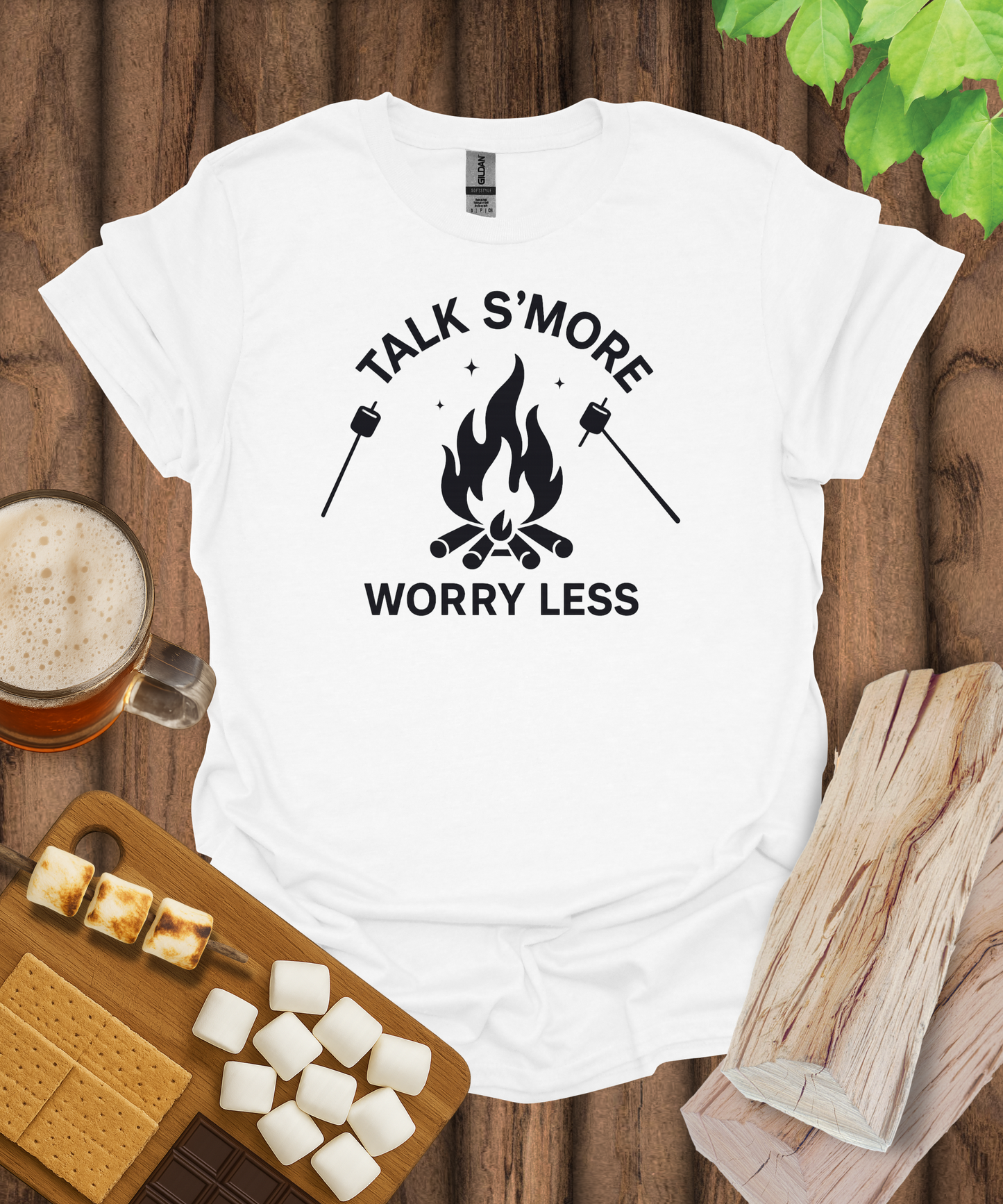 Talk S'more, Worry Less T-Shirt