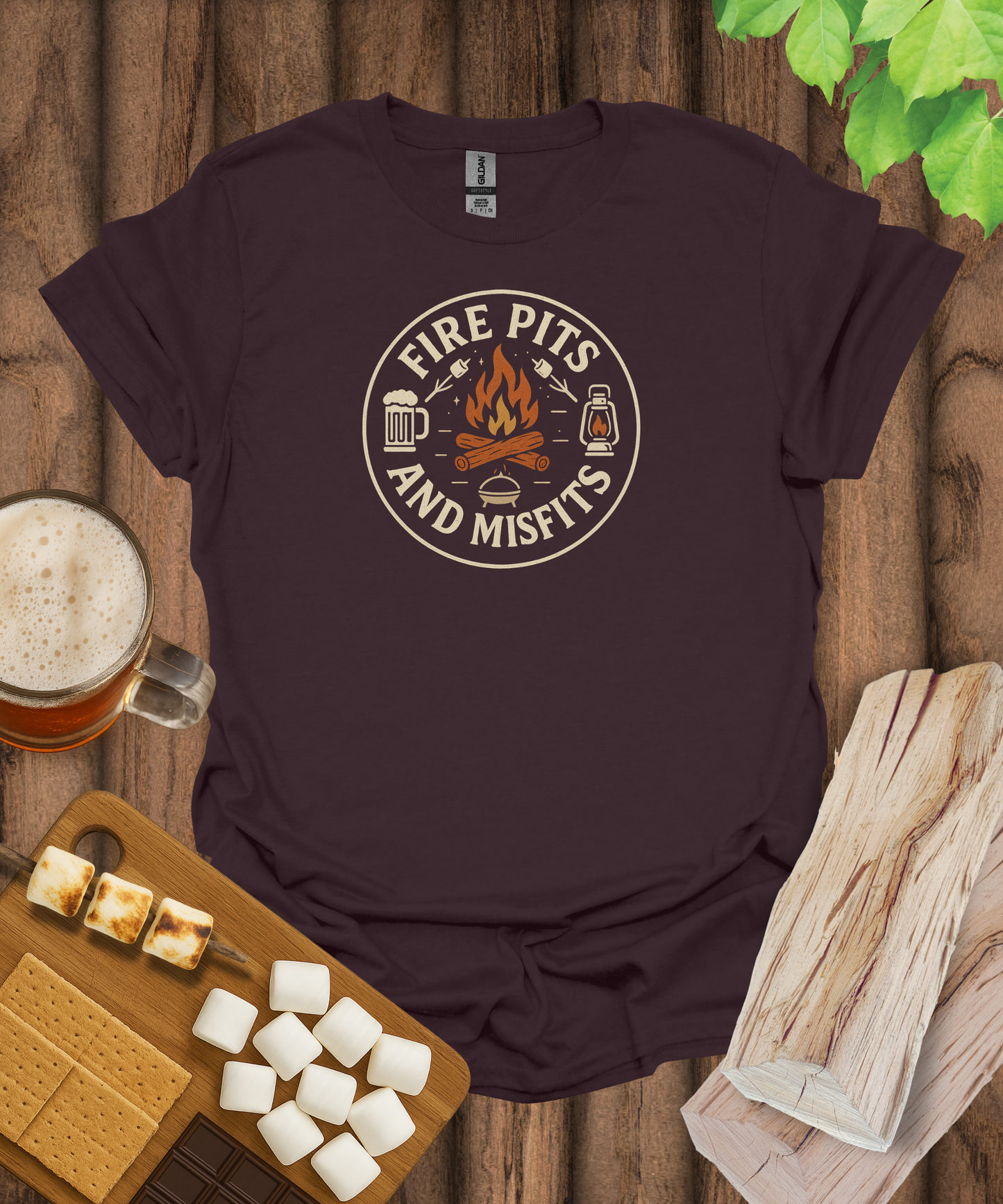 Fire Pits and Misfits T-Shirt