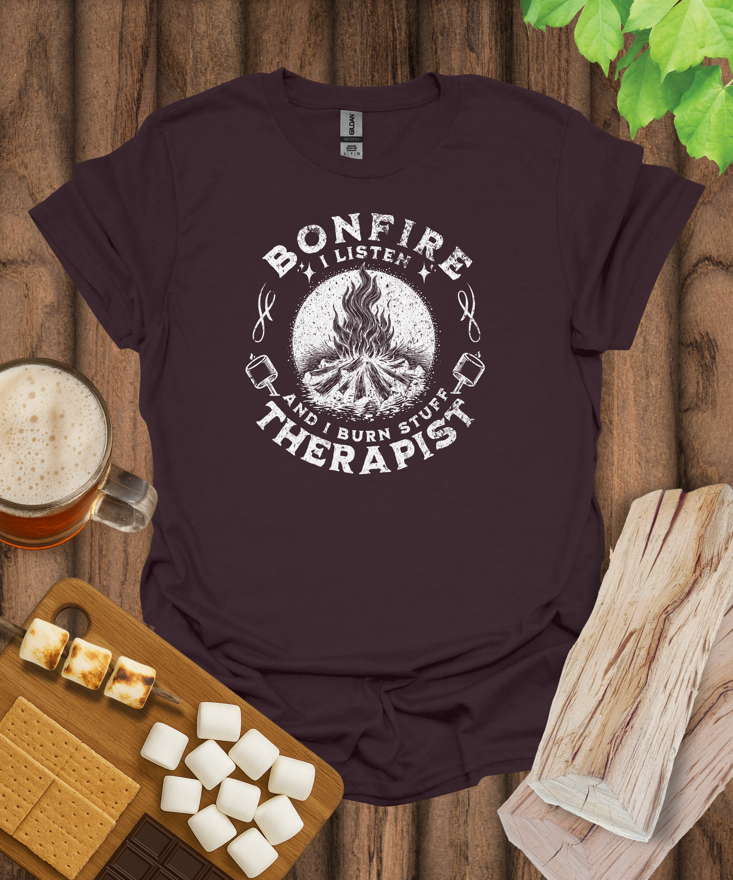 Bonfire Therapist T-Shirt