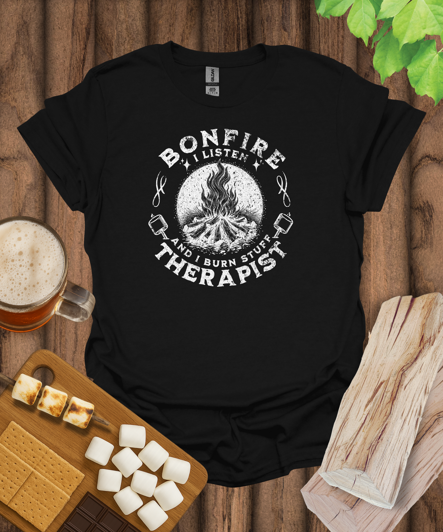 Bonfire Therapist T-Shirt