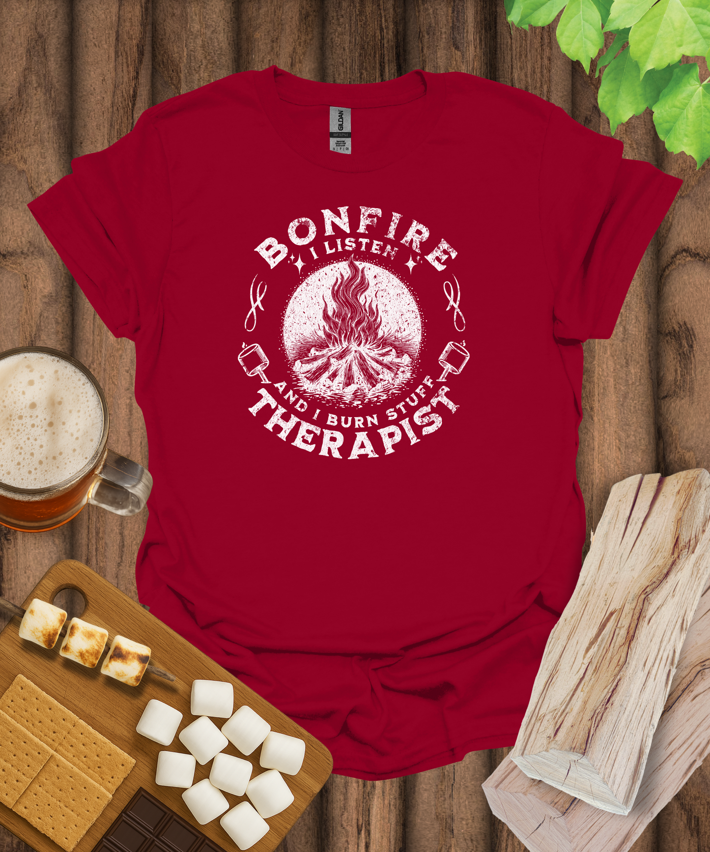Bonfire Therapist T-Shirt