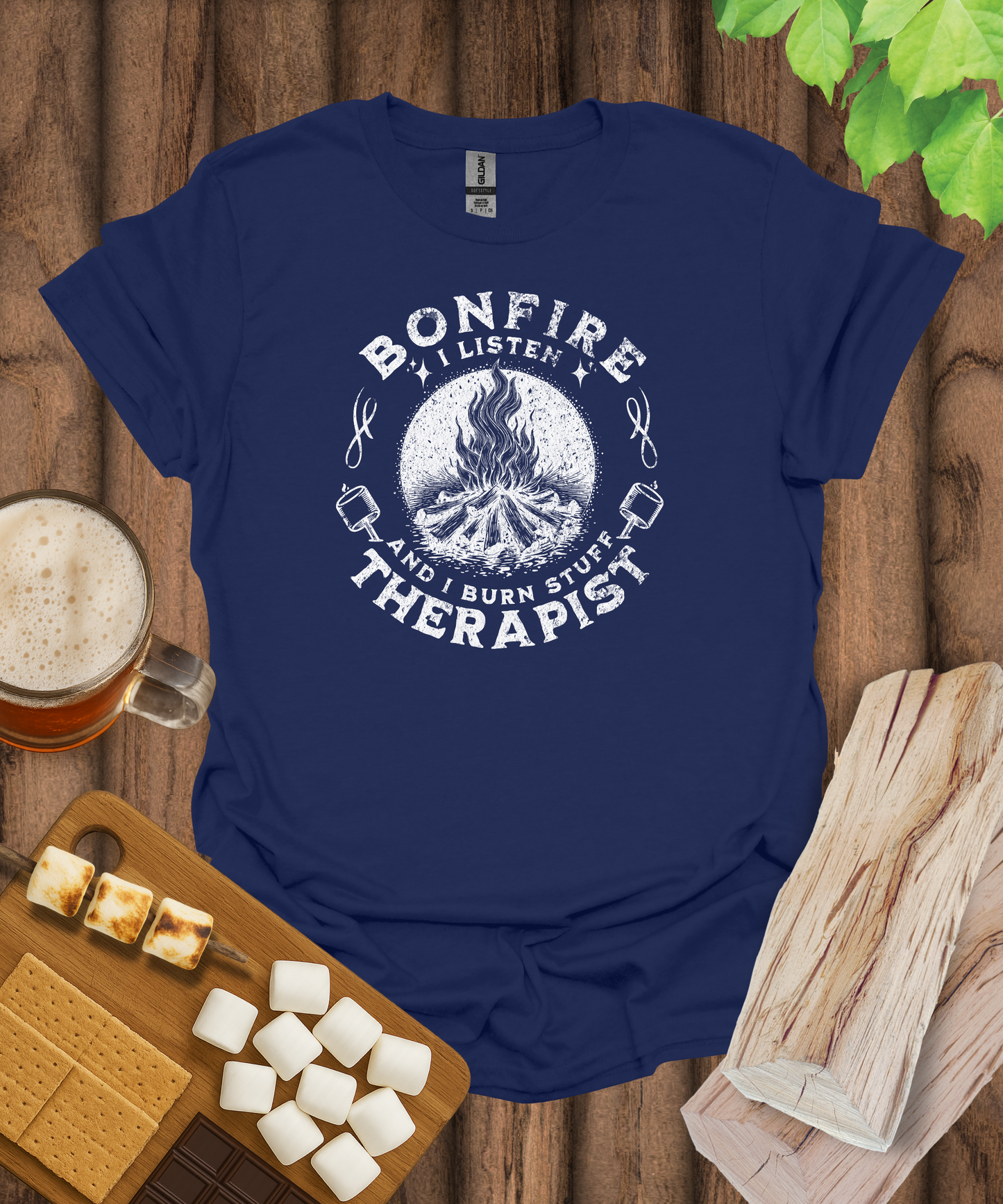 Bonfire Therapist T-Shirt