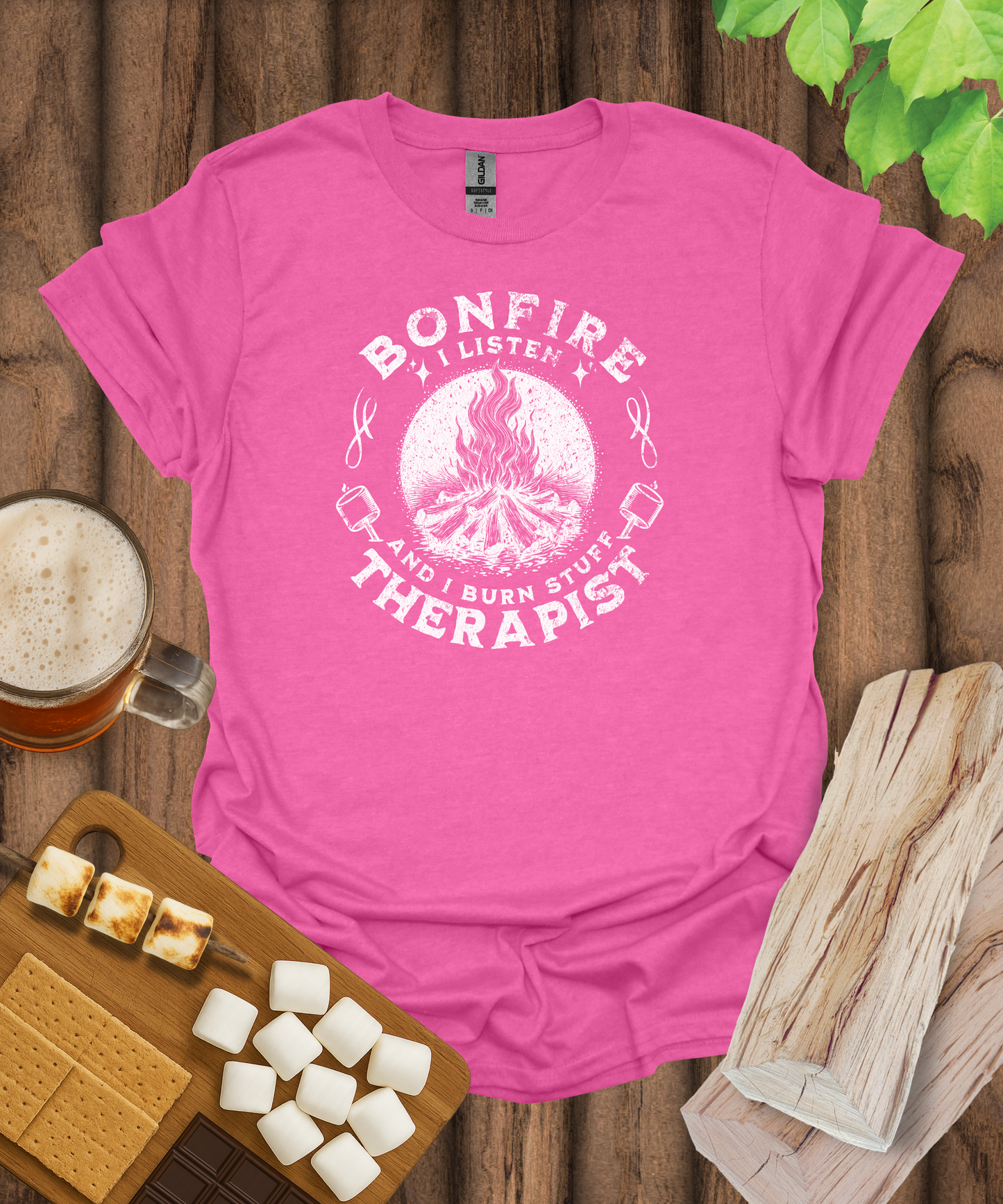 Bonfire Therapist T-Shirt