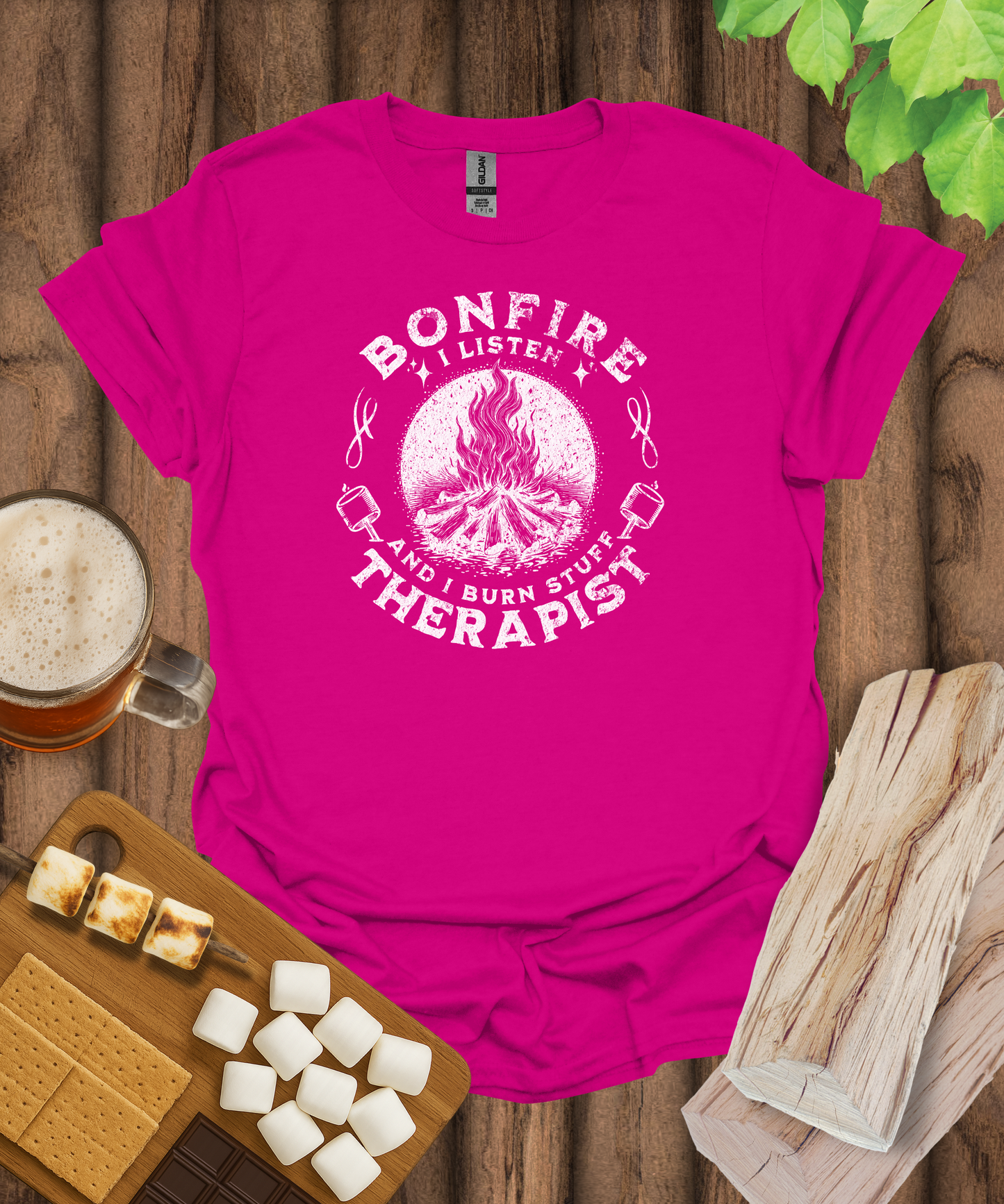 Bonfire Therapist T-Shirt