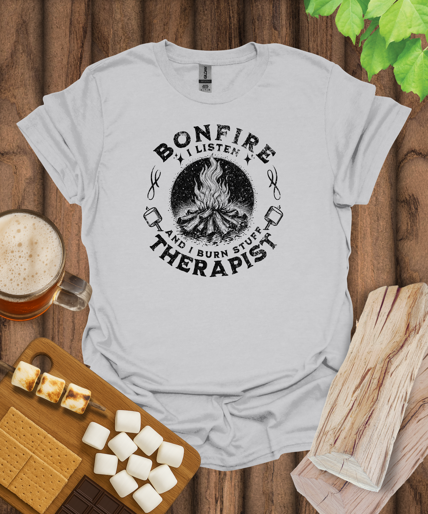 Bonfire Therapist T-Shirt