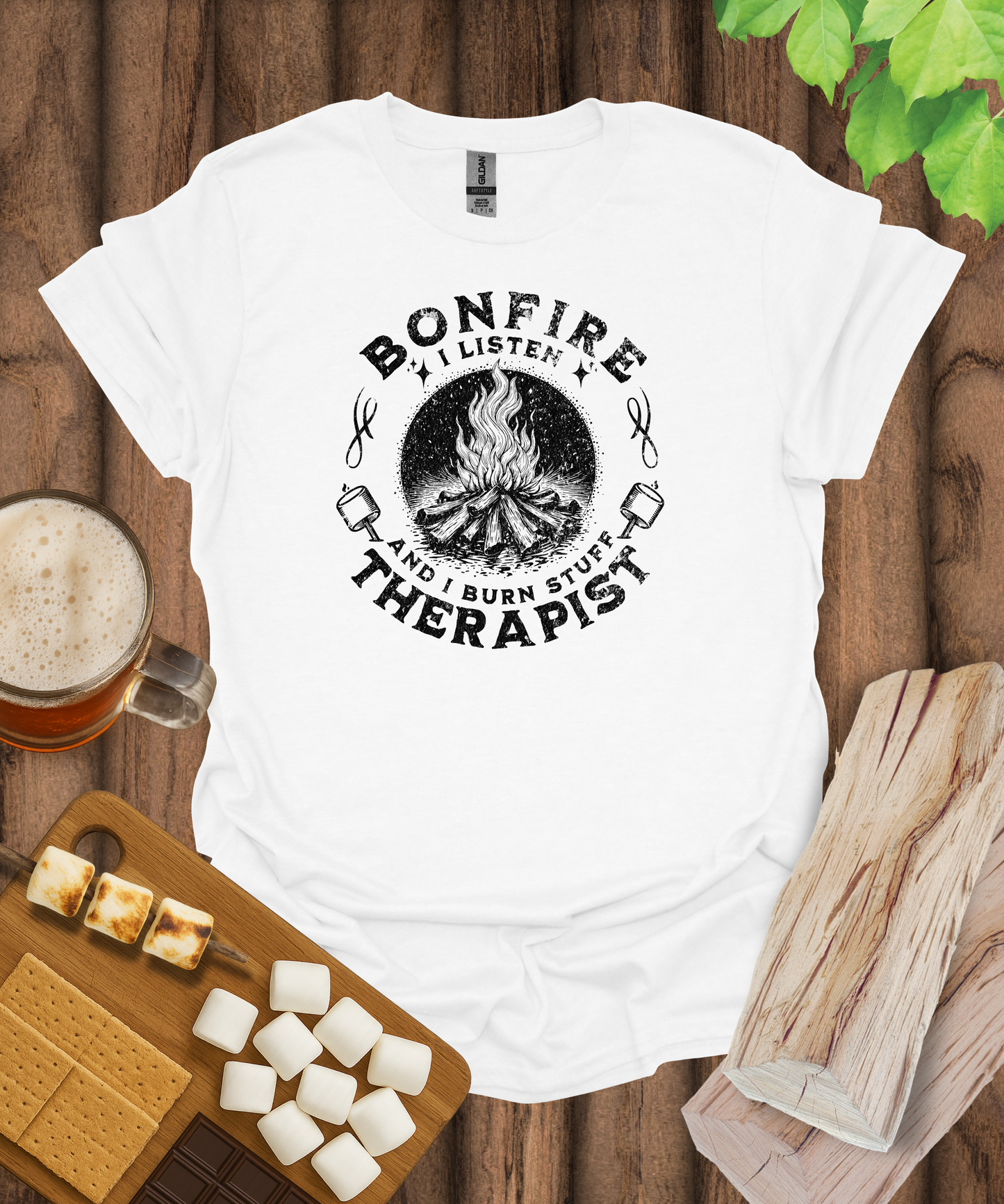Bonfire Therapist T-Shirt