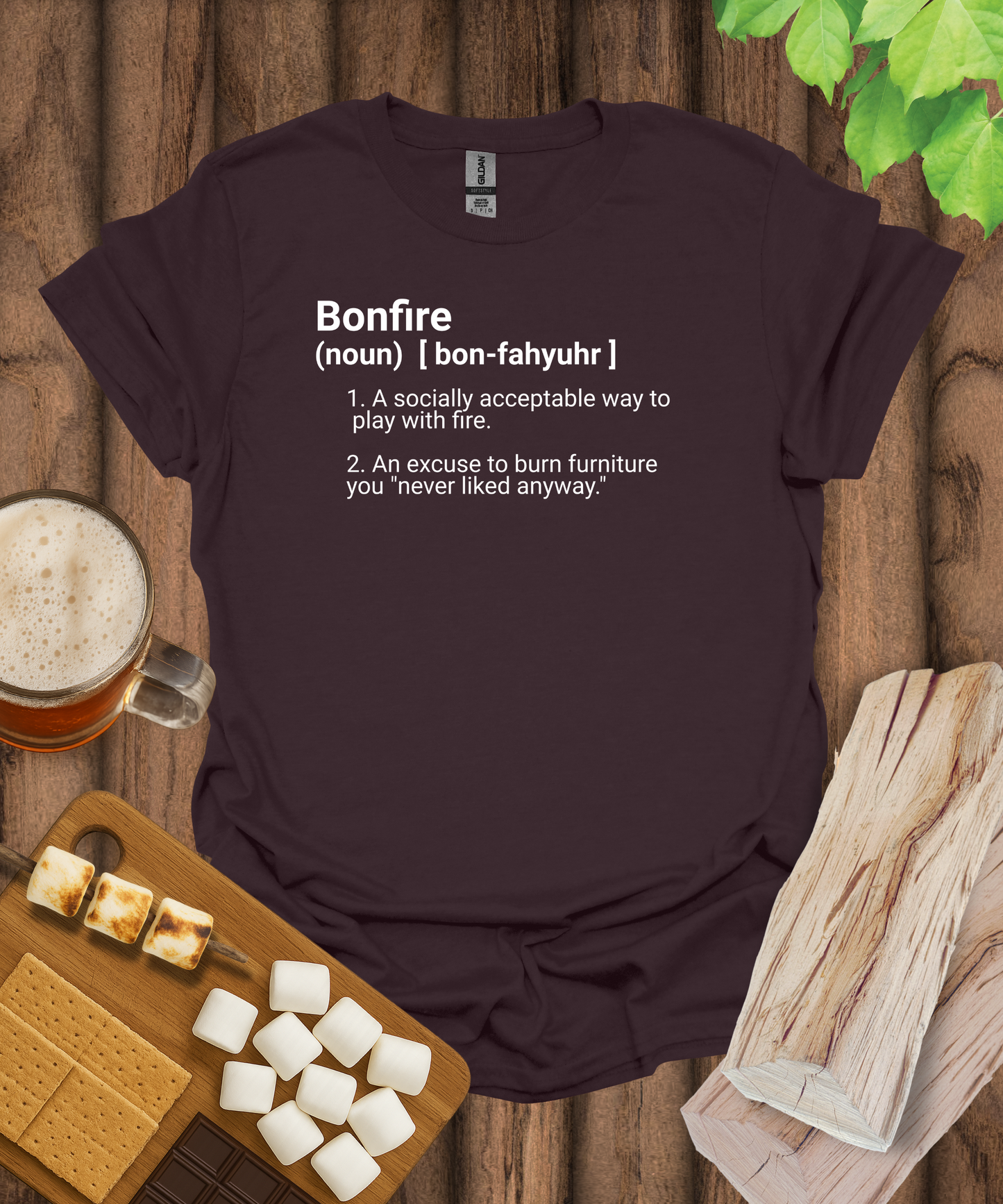 Bonfire Definition T-Shirt
