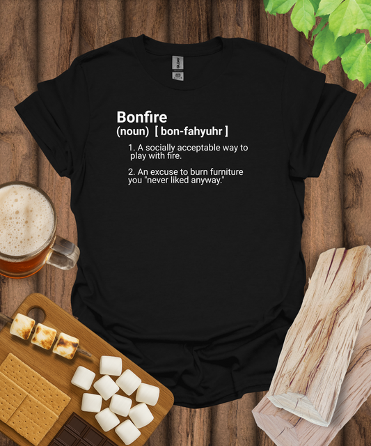 Bonfire Definition T-Shirt