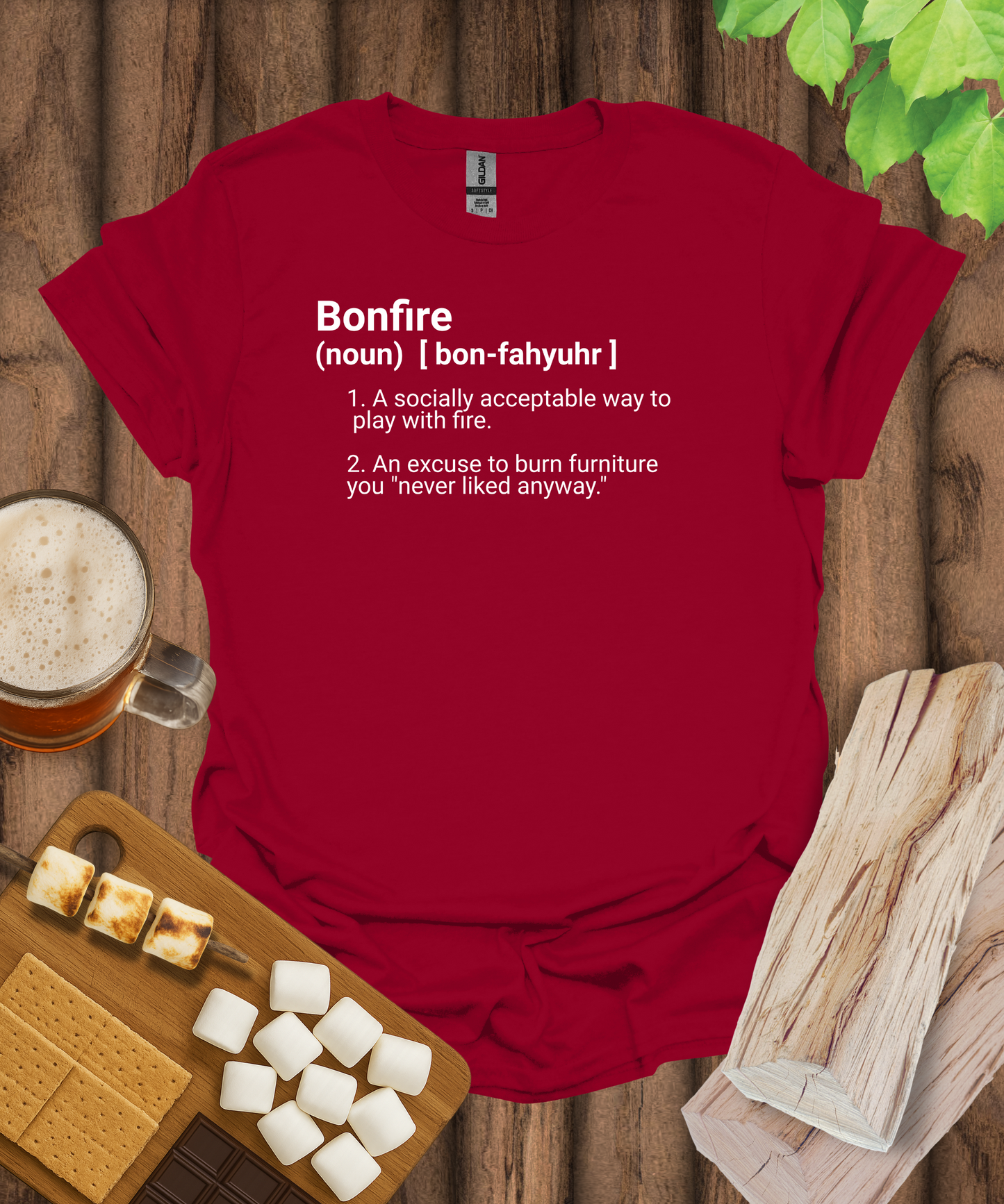 Bonfire Definition T-Shirt