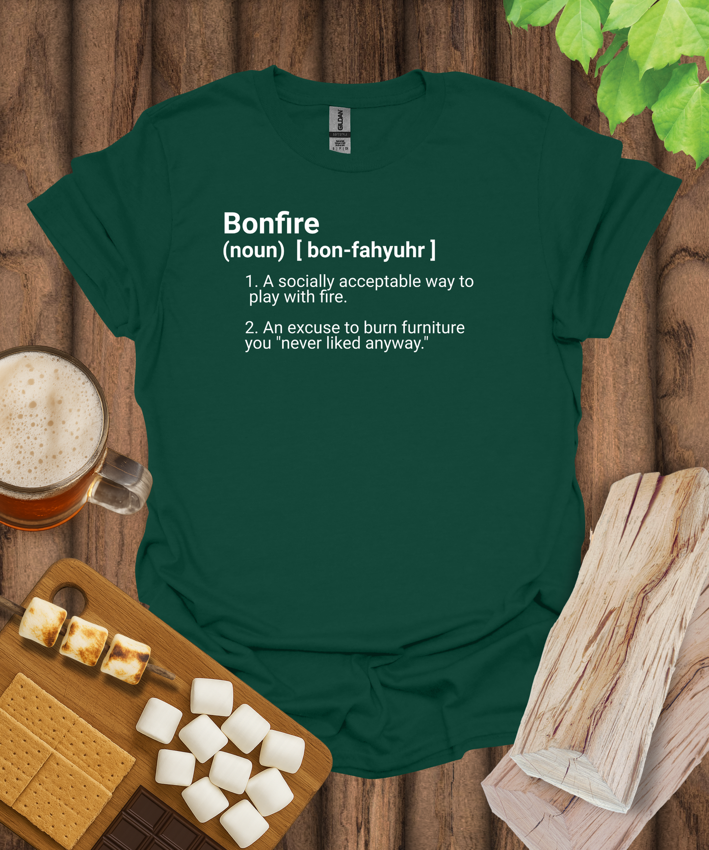 Bonfire Definition T-Shirt
