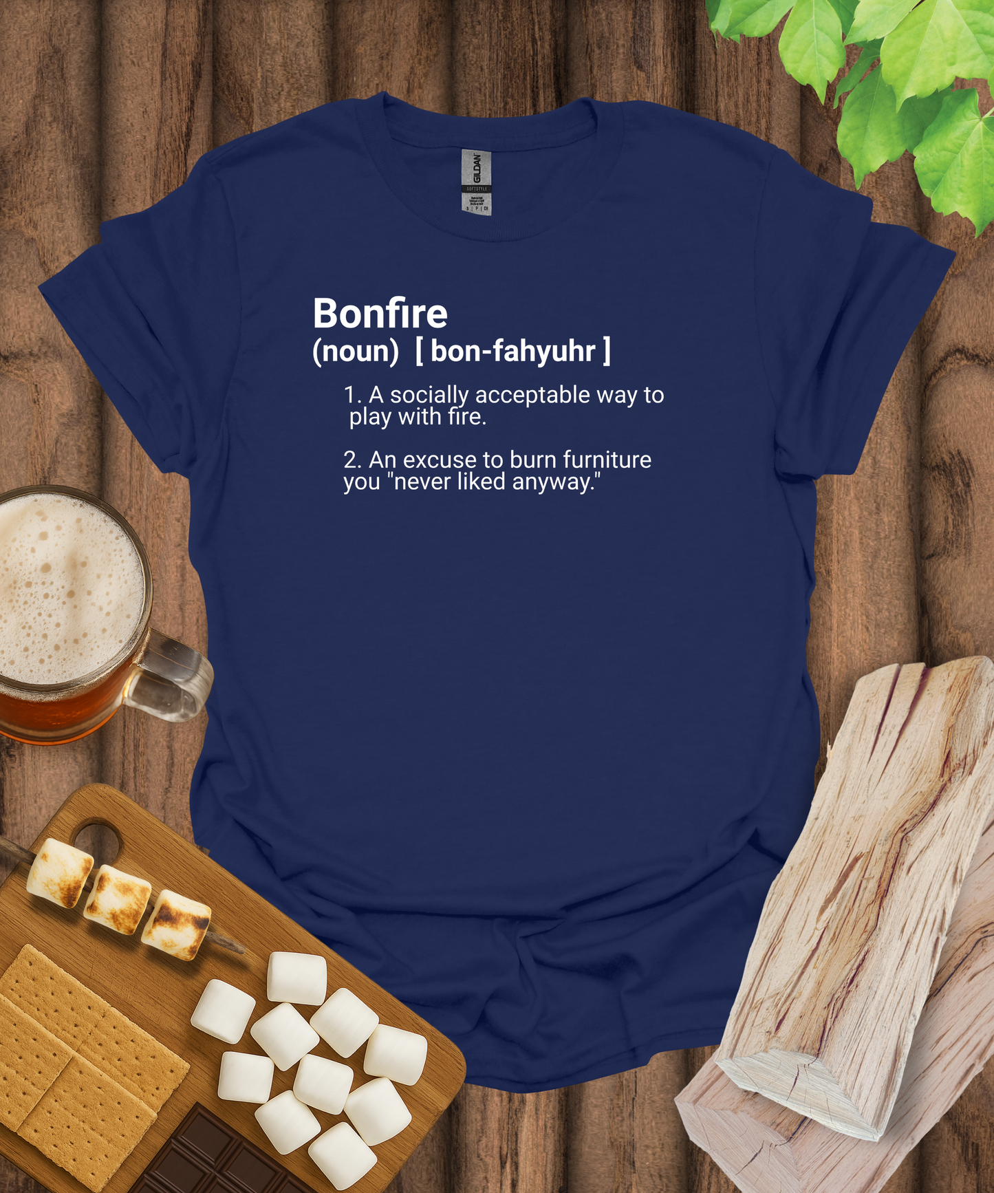 Bonfire Definition T-Shirt