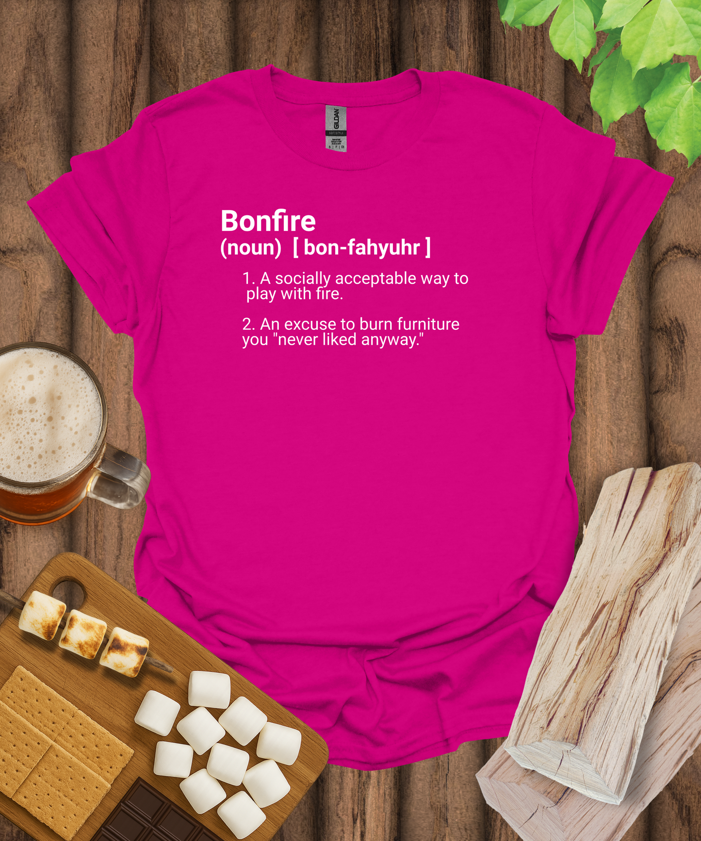 Bonfire Definition T-Shirt