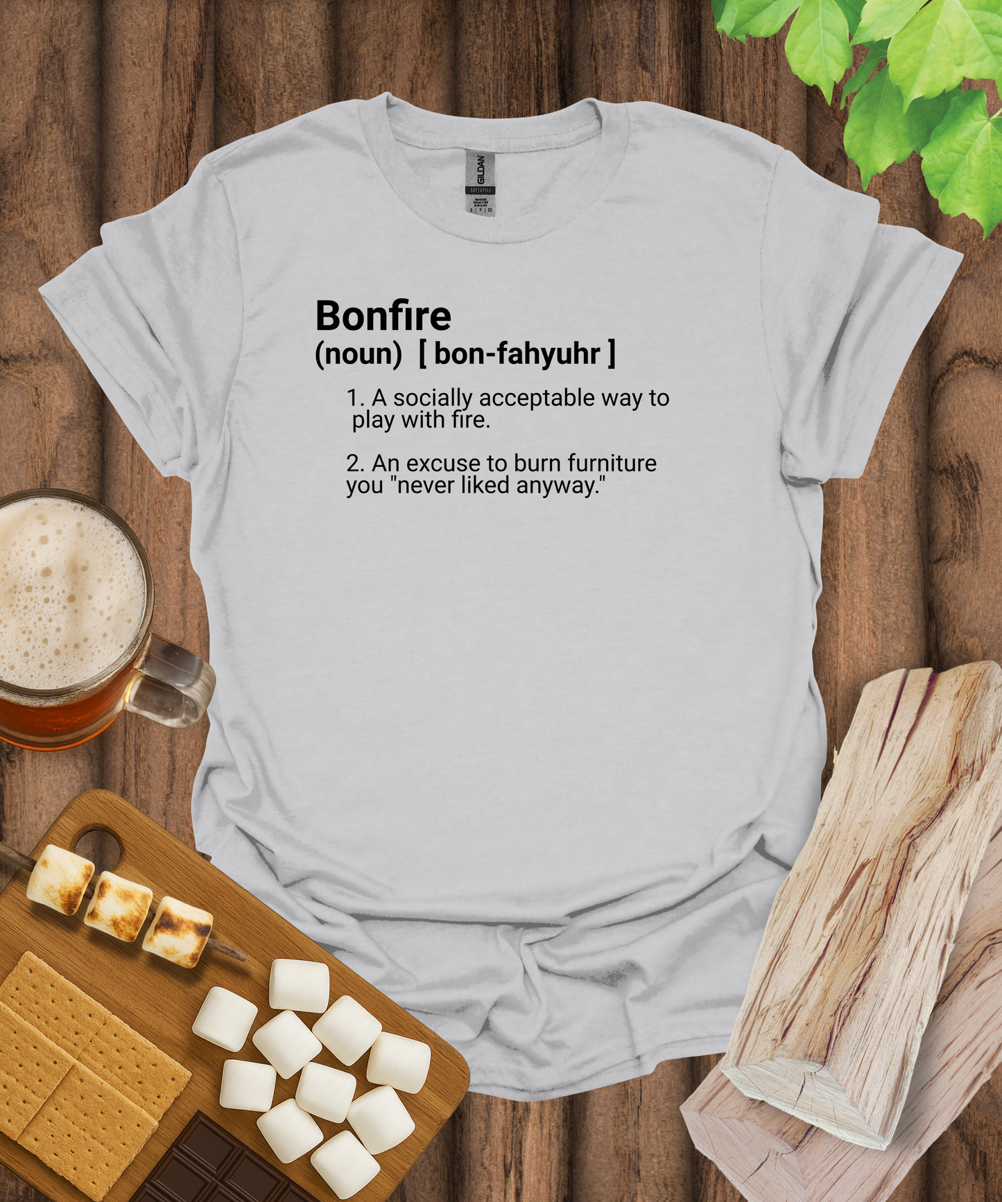 Bonfire Definition T-Shirt