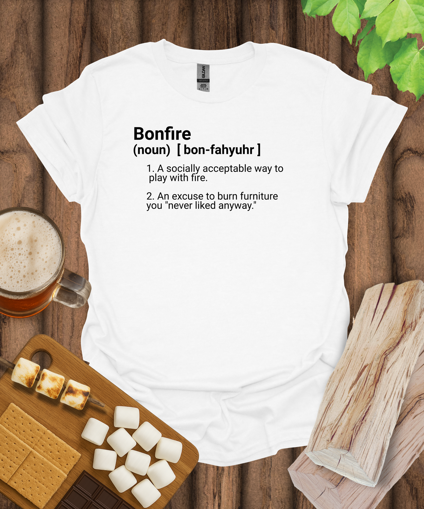 Bonfire Definition T-Shirt