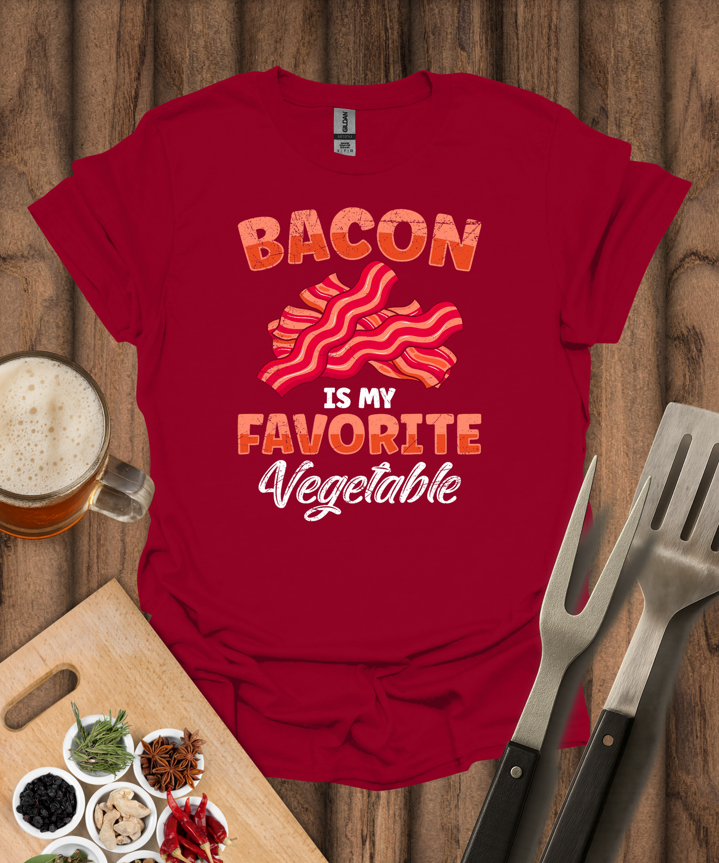 Bacon Is My Favorite Vegetable T-Shirt