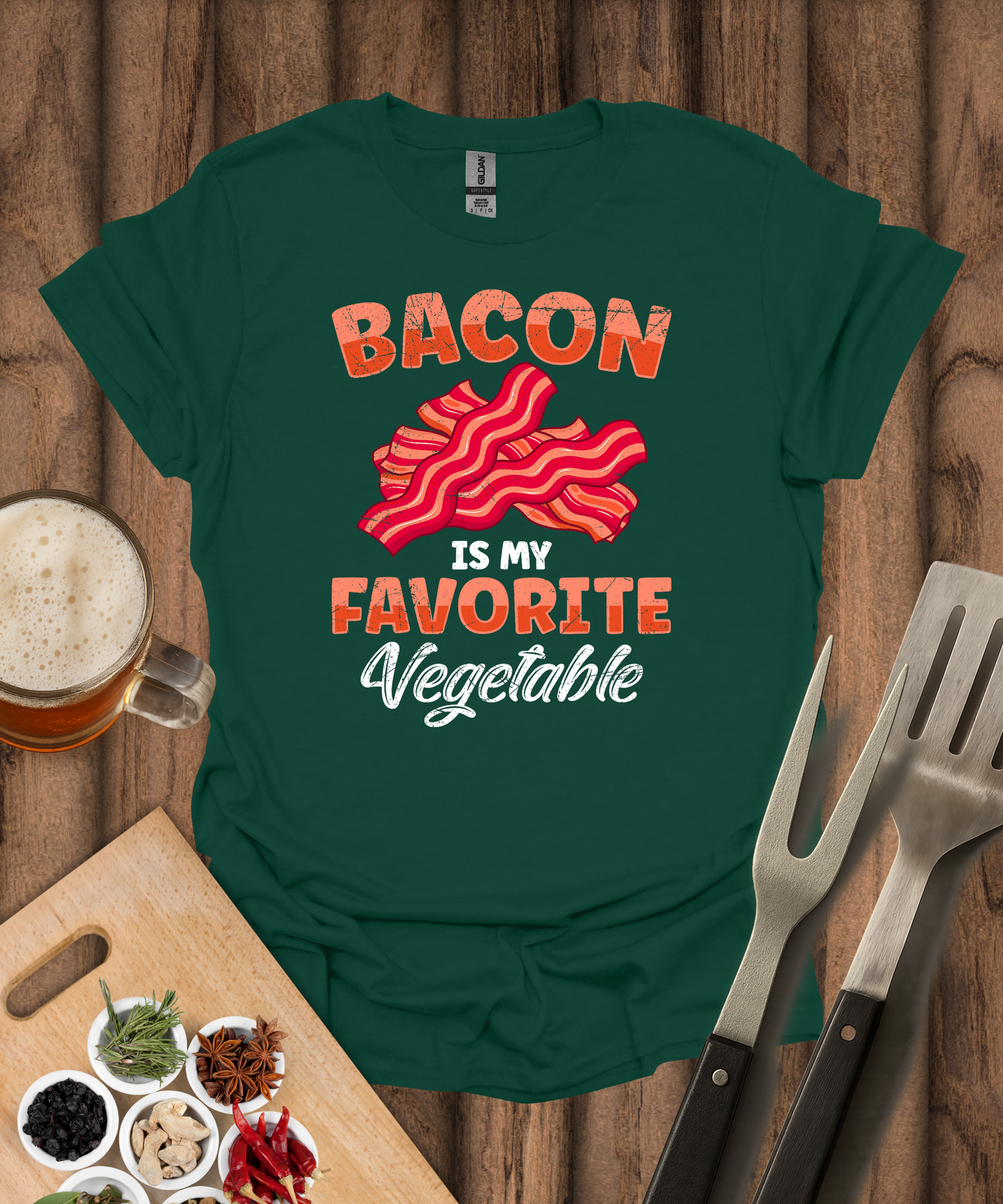 Bacon Is My Favorite Vegetable T-Shirt