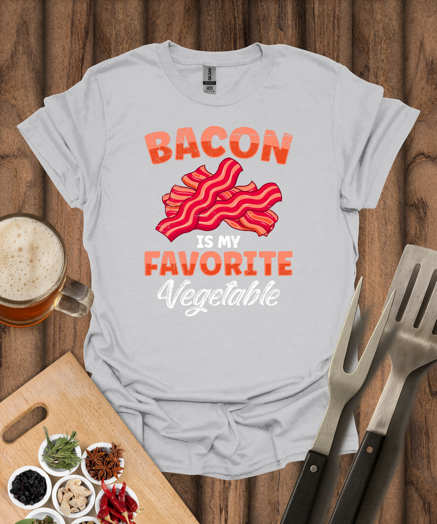 Bacon Is My Favorite Vegetable T-Shirt