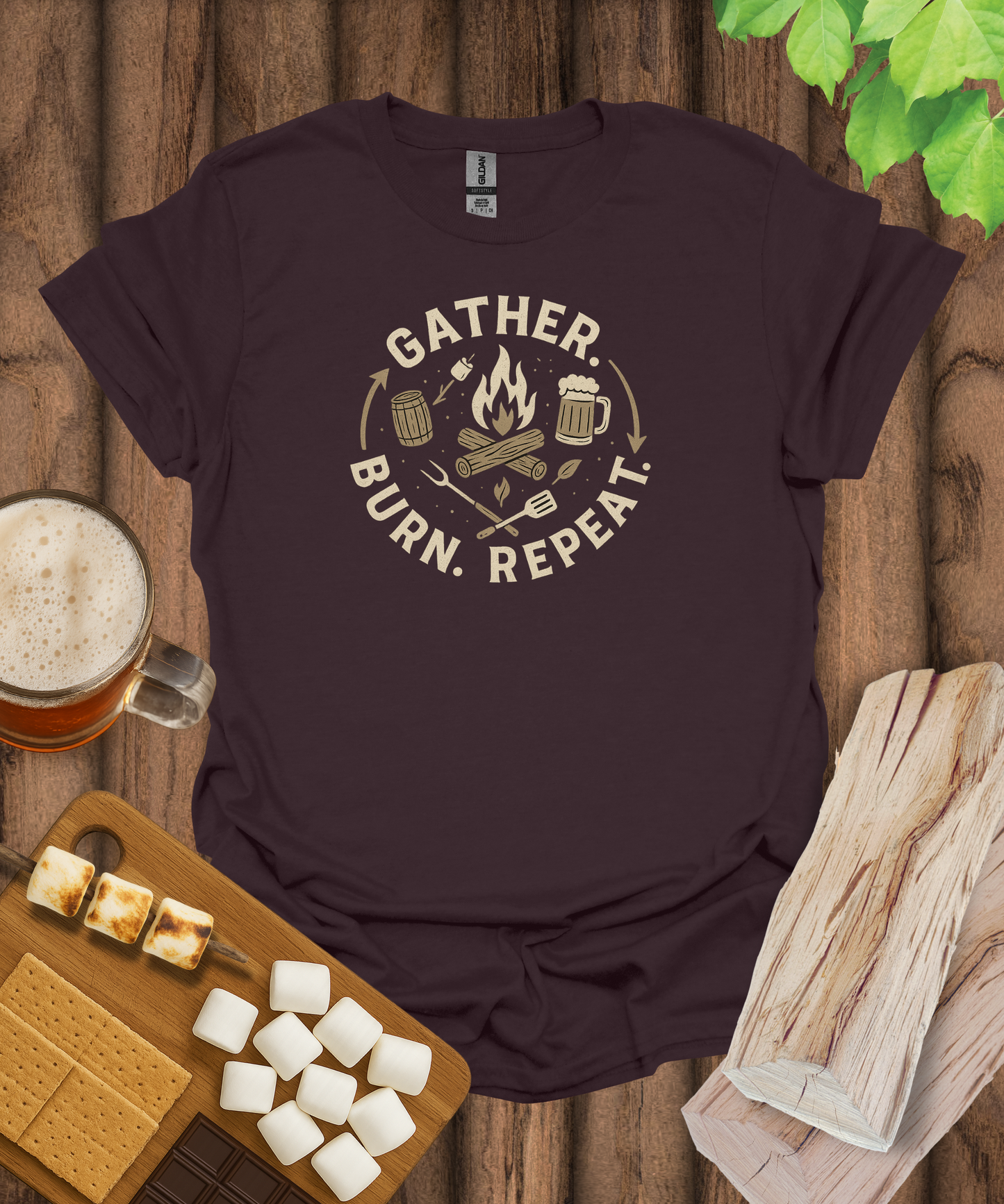Gather Burn Repeat T-Shirt
