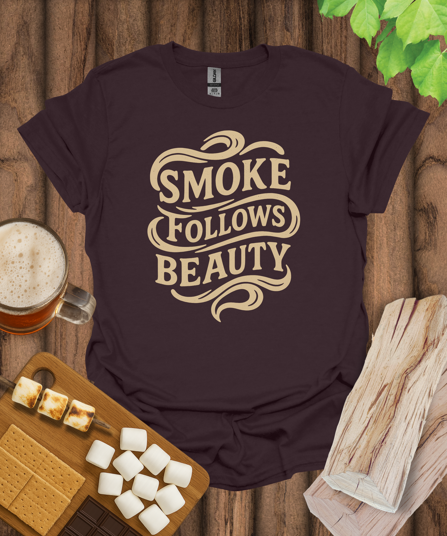 Smoke Follows Beauty T-Shirt