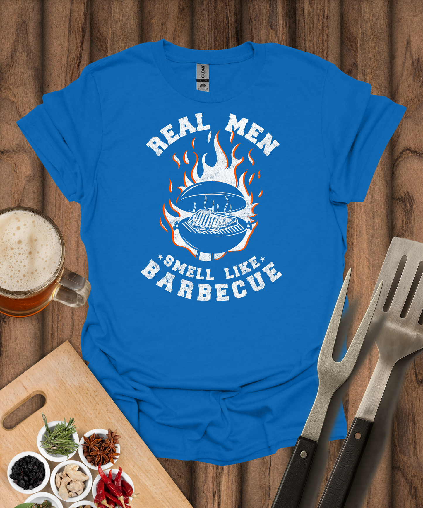 Real Men Smell Like BBQ 2 T-Shirt