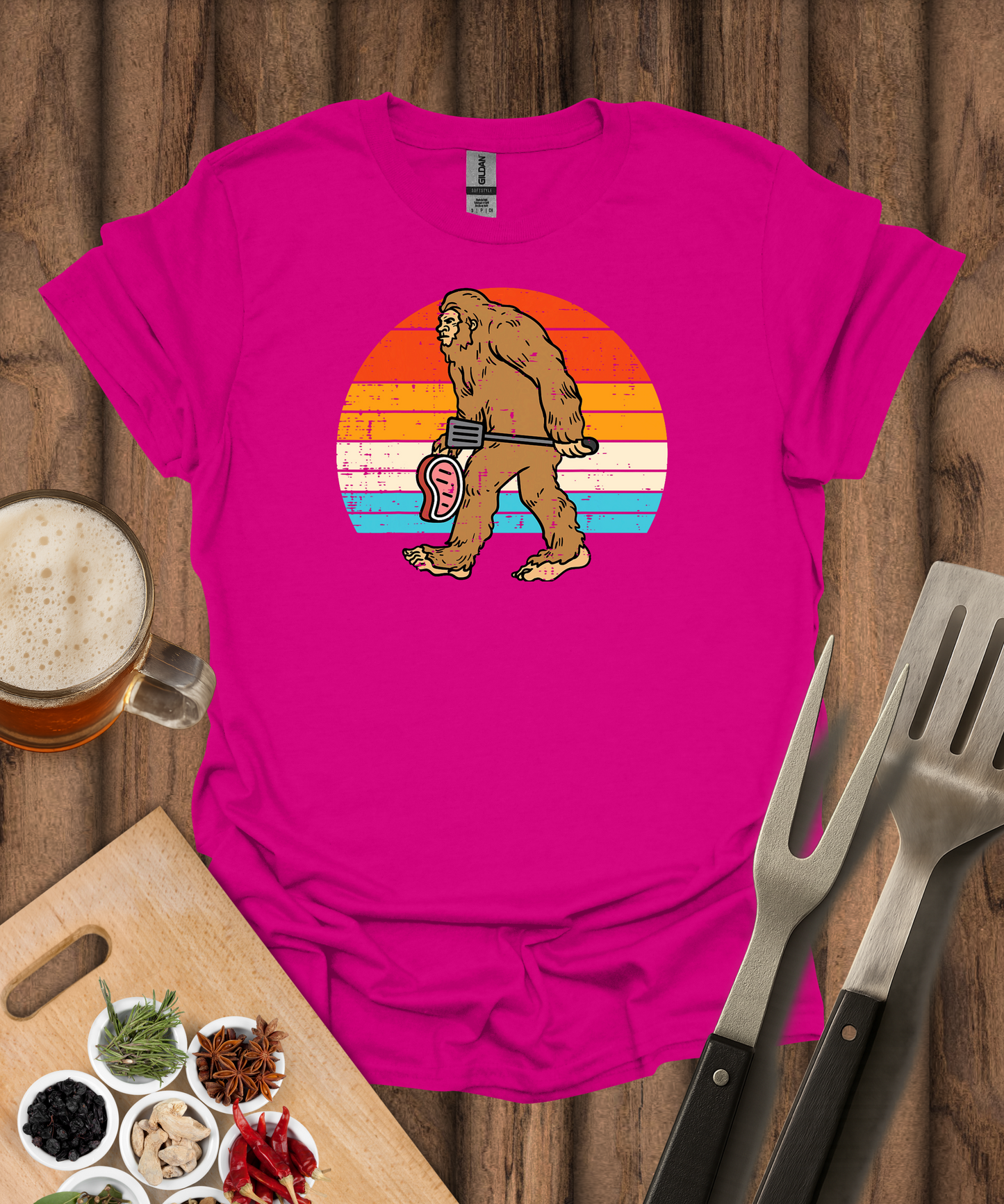 Retro Bigfoot T-Shirt