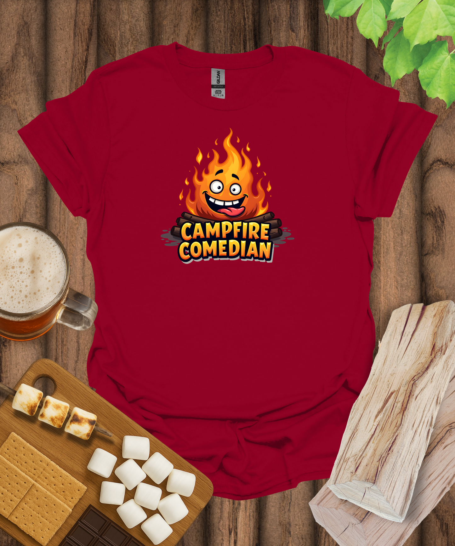 Campfire Comedian T-Shirt