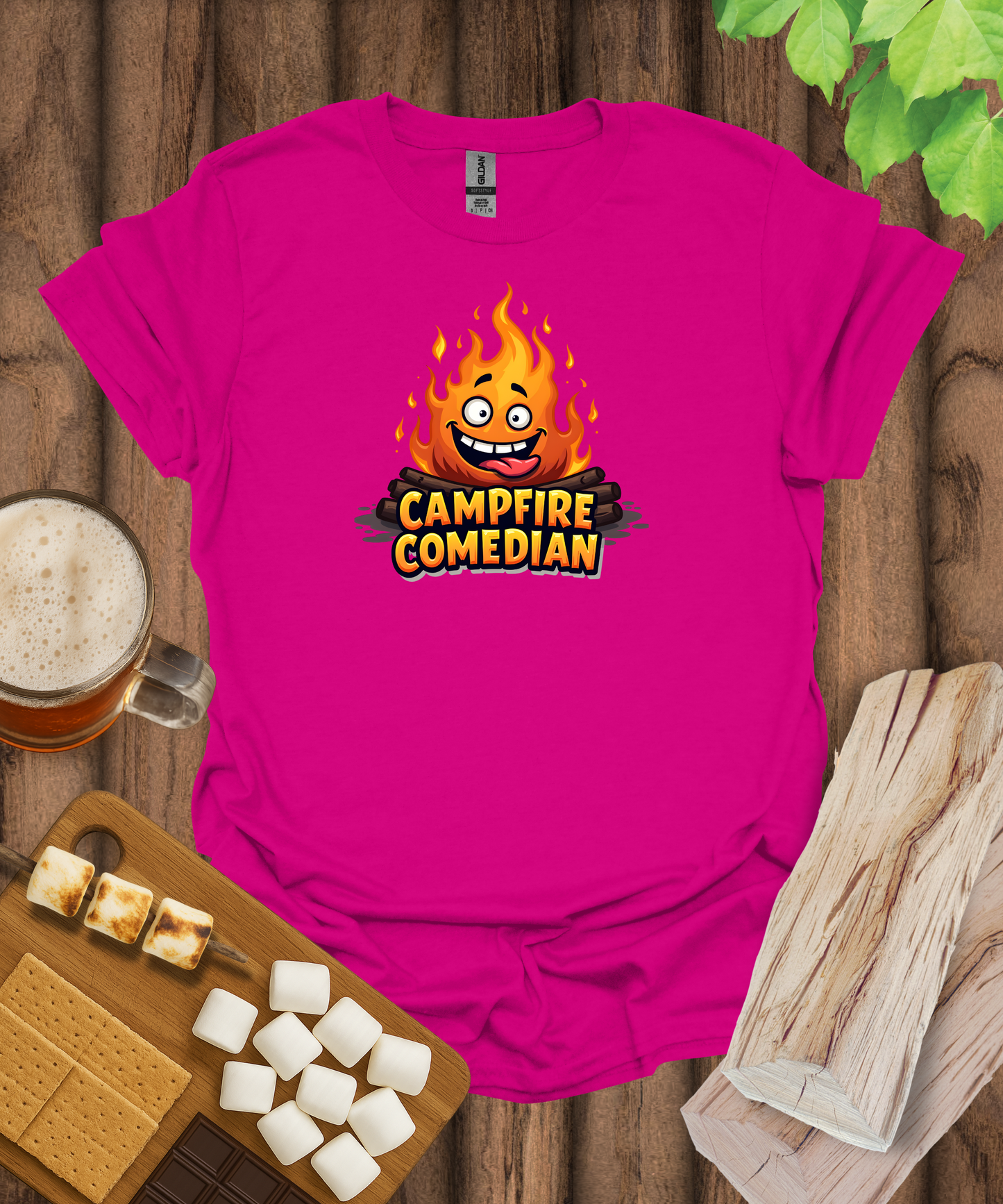 Campfire Comedian T-Shirt