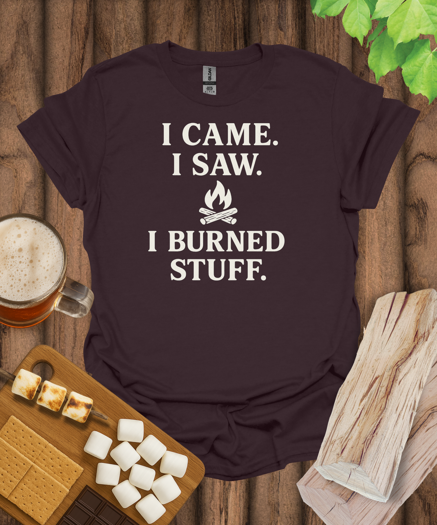 I Came. I Saw. I Burned Stuff. T-Shirt