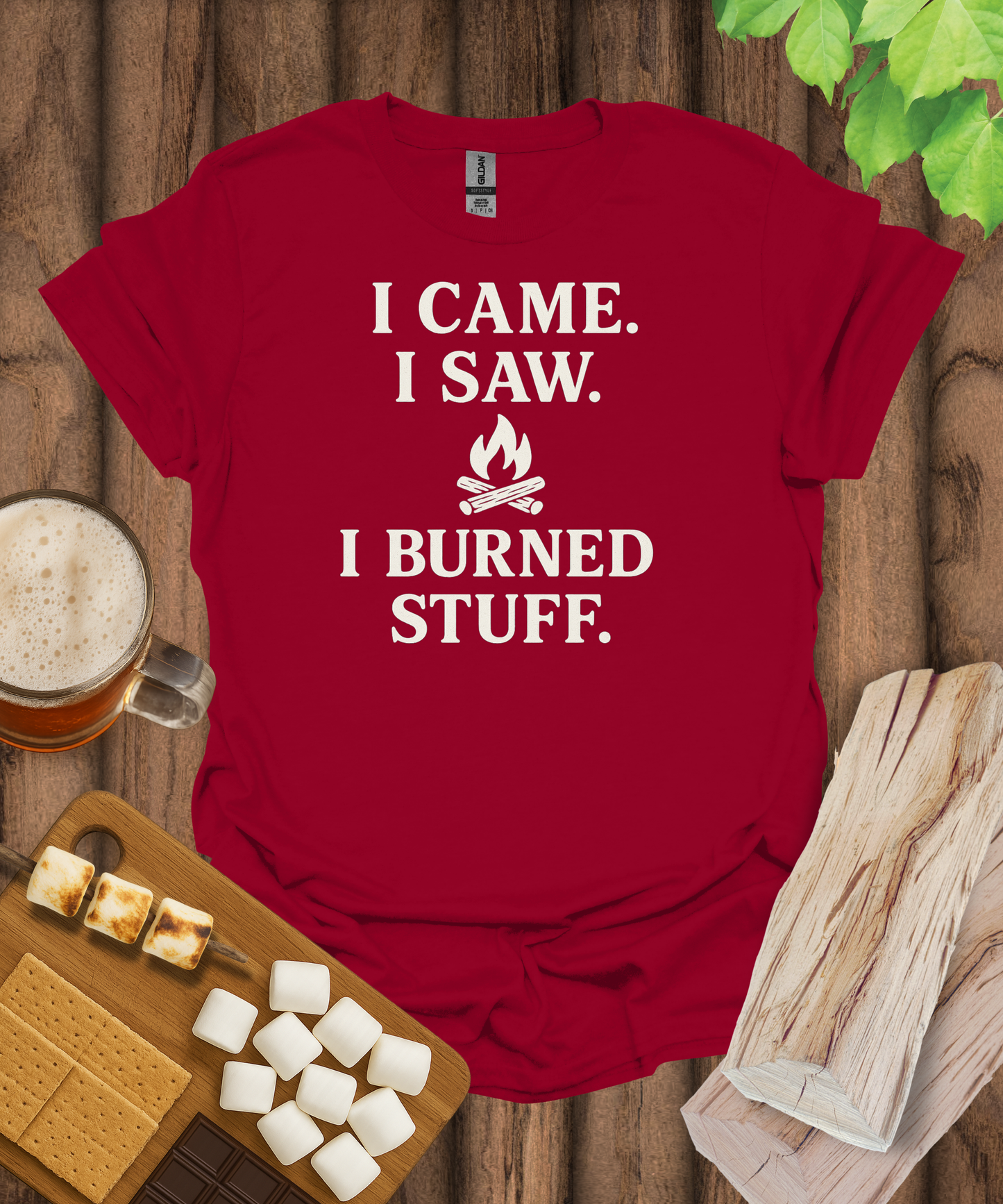 I Came. I Saw. I Burned Stuff. T-Shirt
