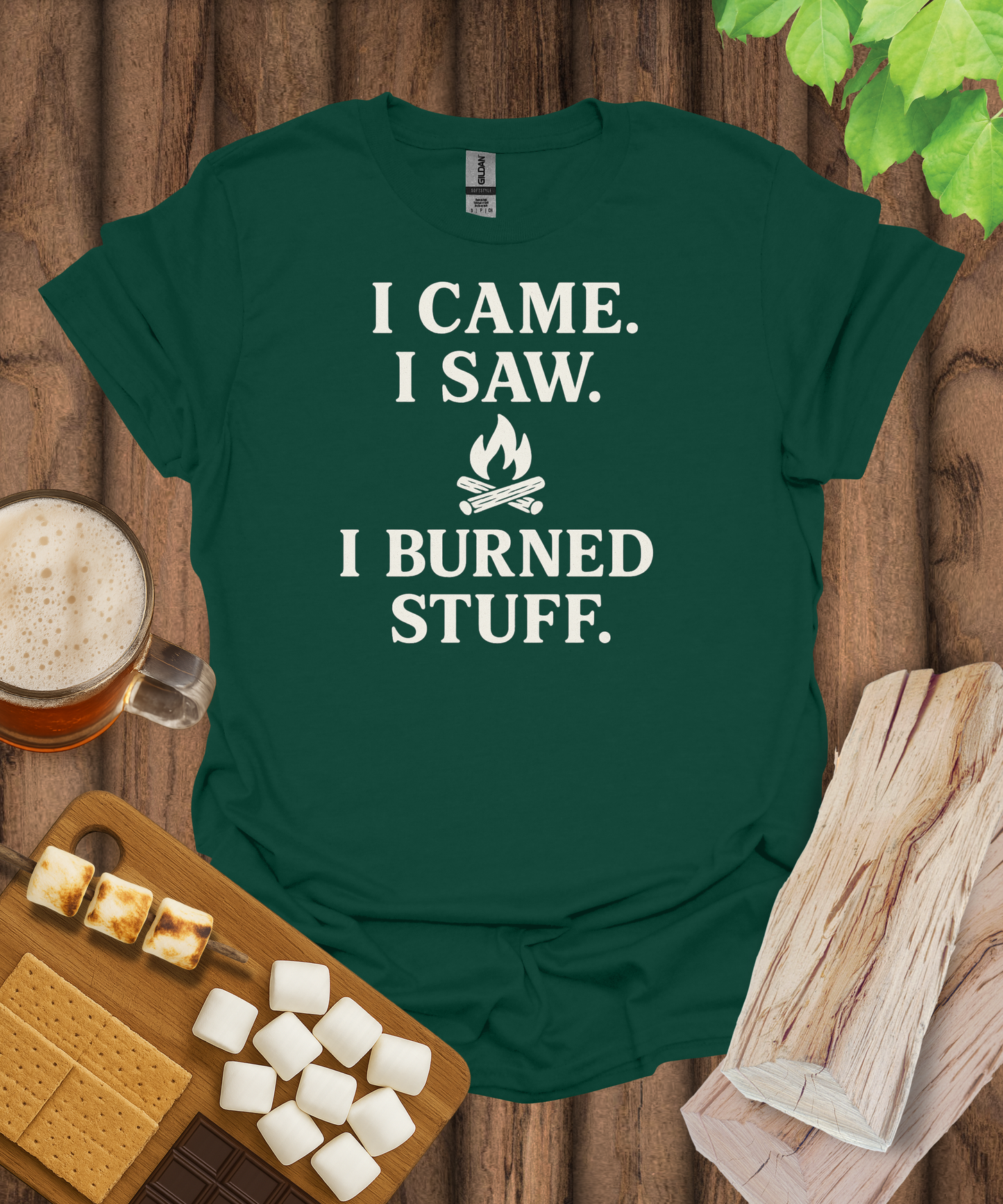I Came. I Saw. I Burned Stuff. T-Shirt