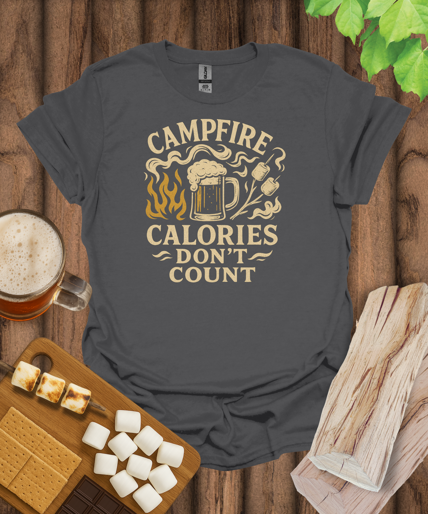 Campfire Calories Don't Count T-Shirt