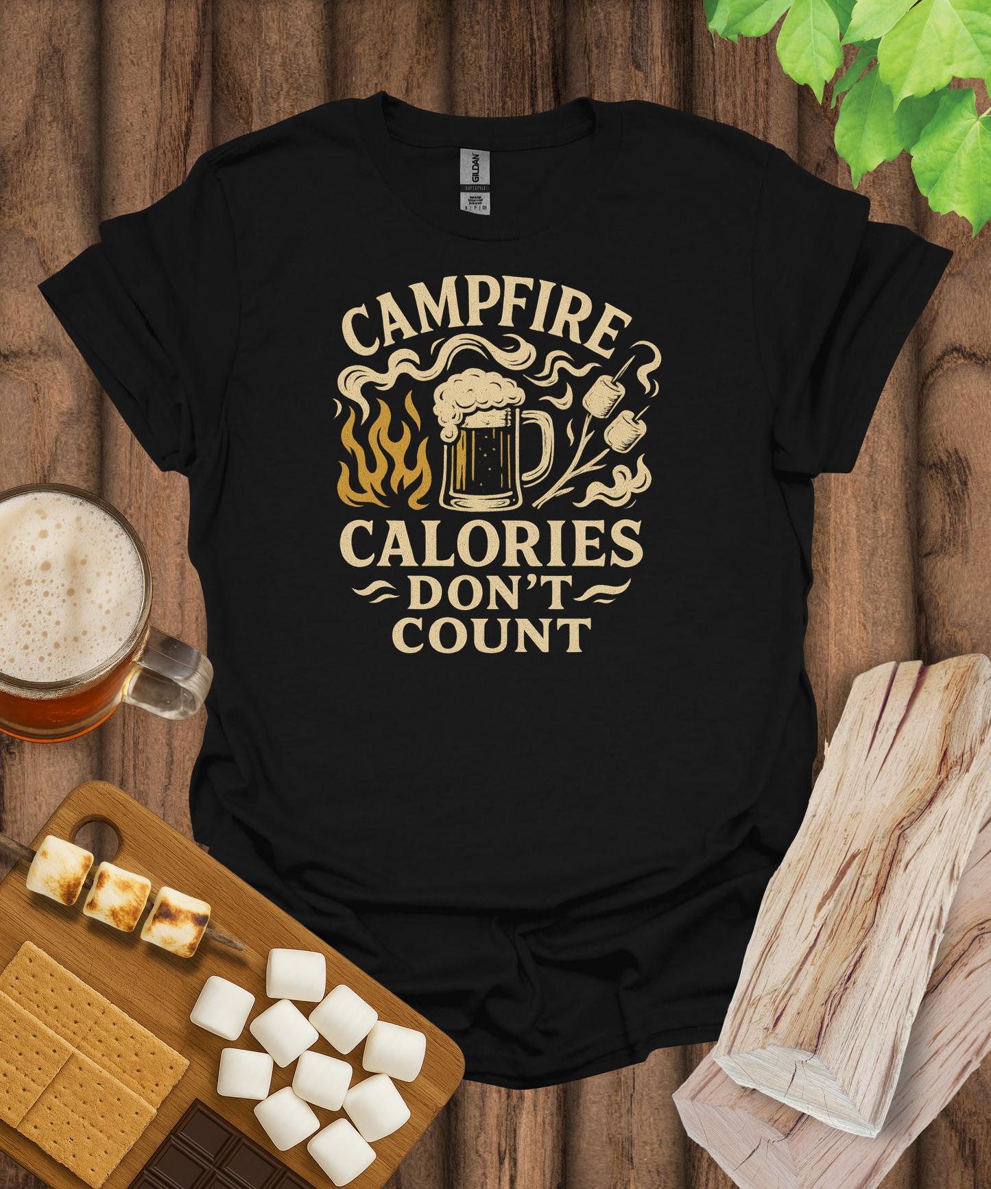 Campfire Calories Don't Count T-Shirt