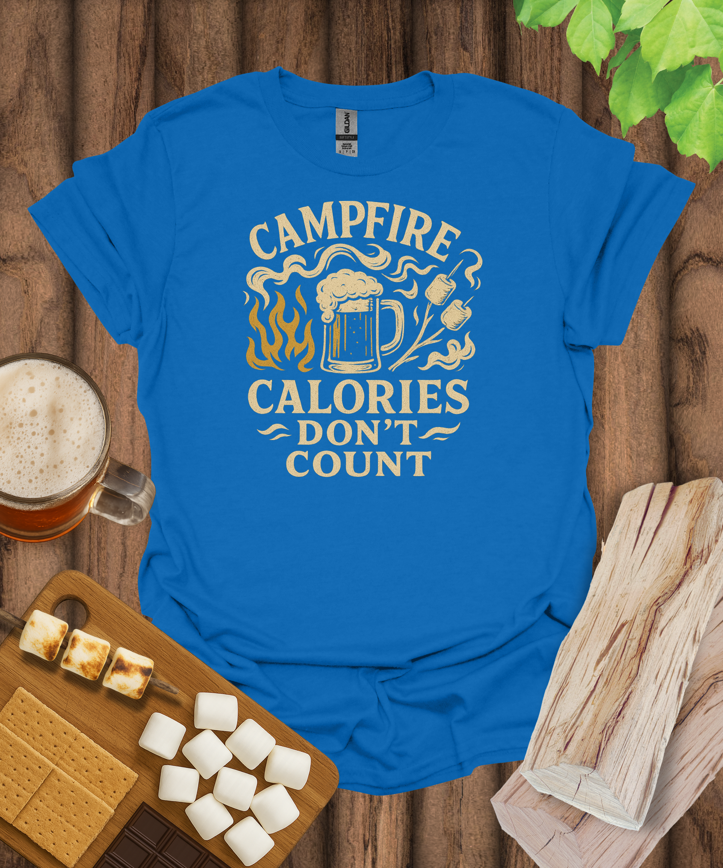 Campfire Calories Don't Count T-Shirt