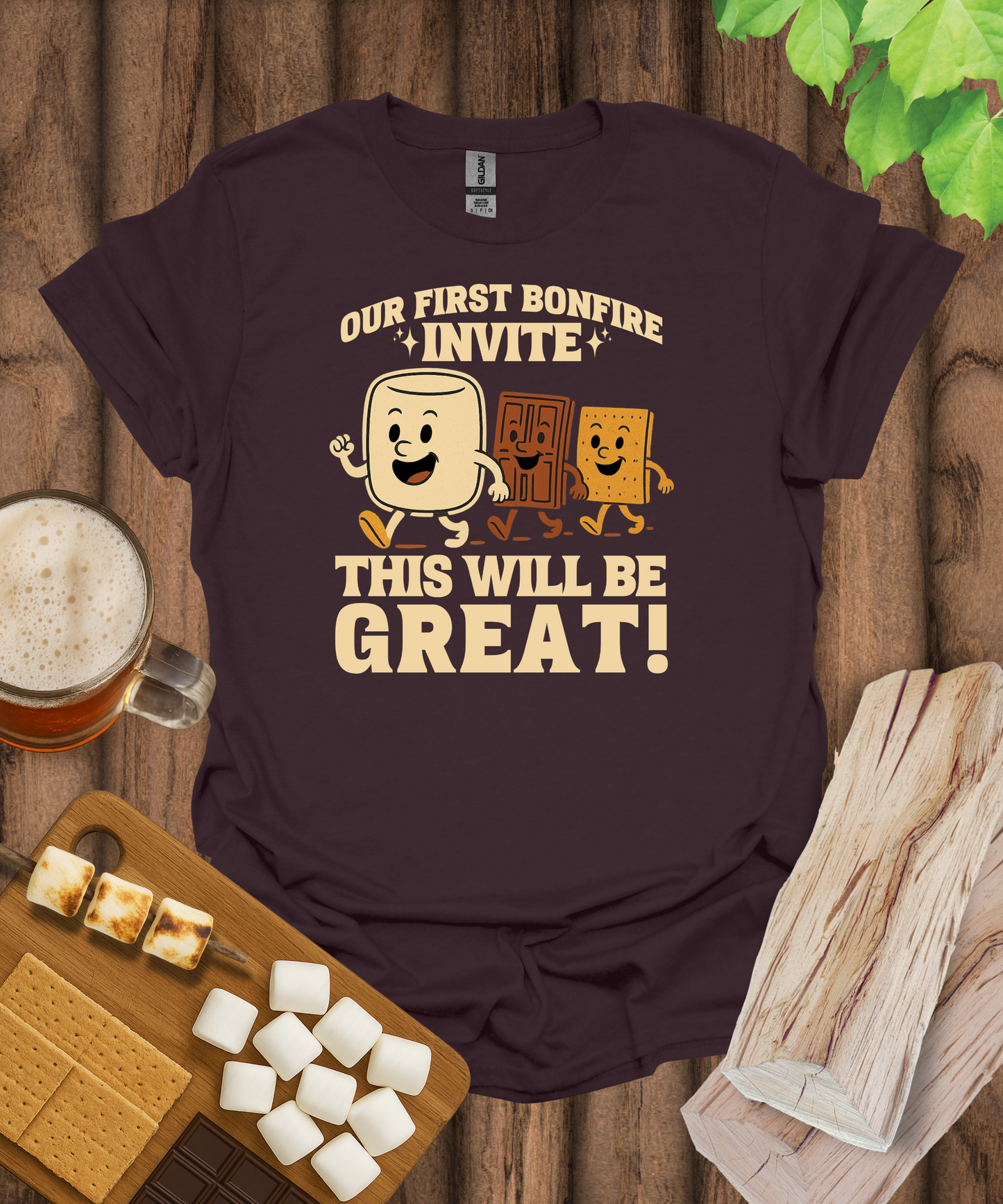 Bonfire Invitation T-Shirt