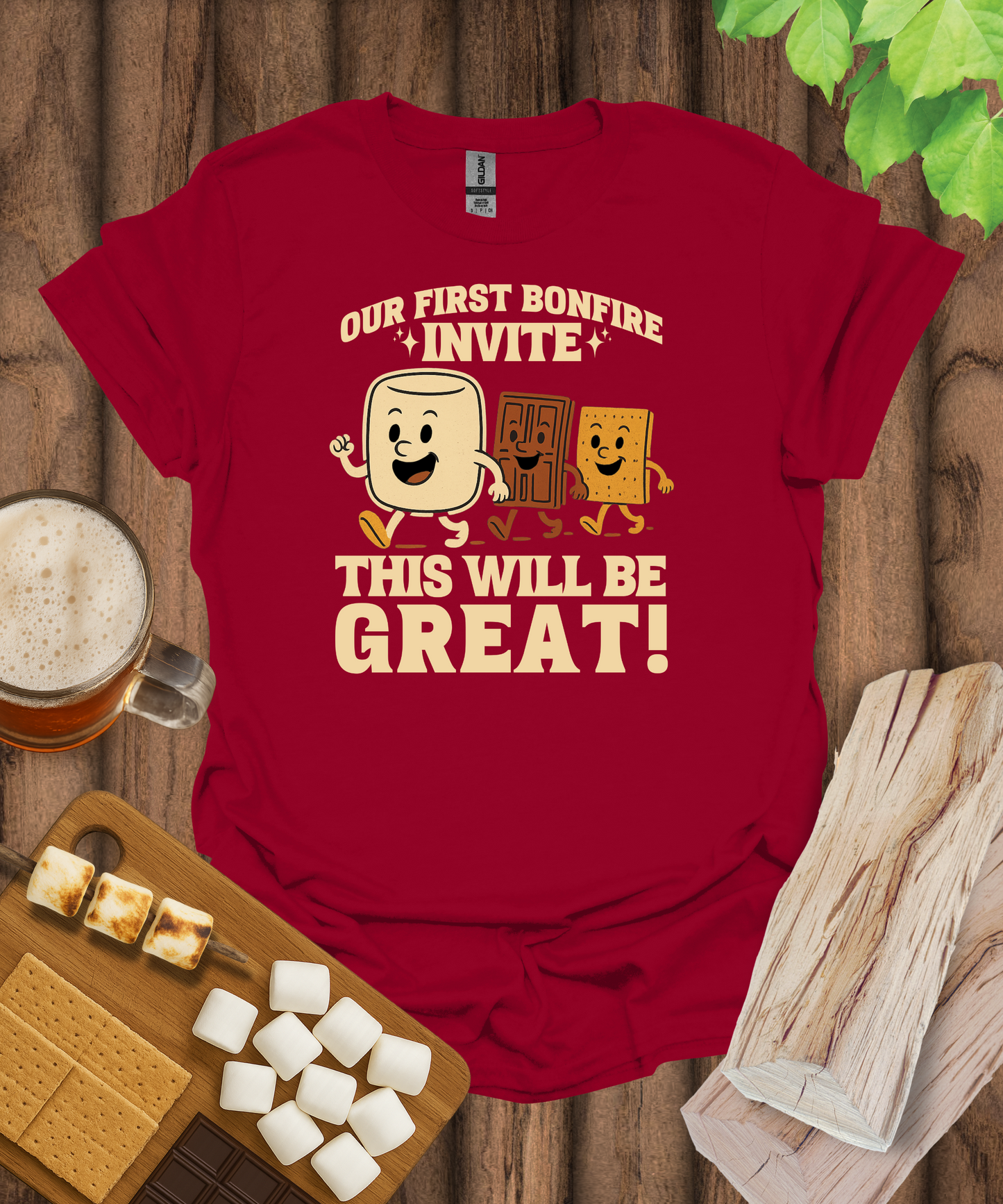 Bonfire Invitation T-Shirt