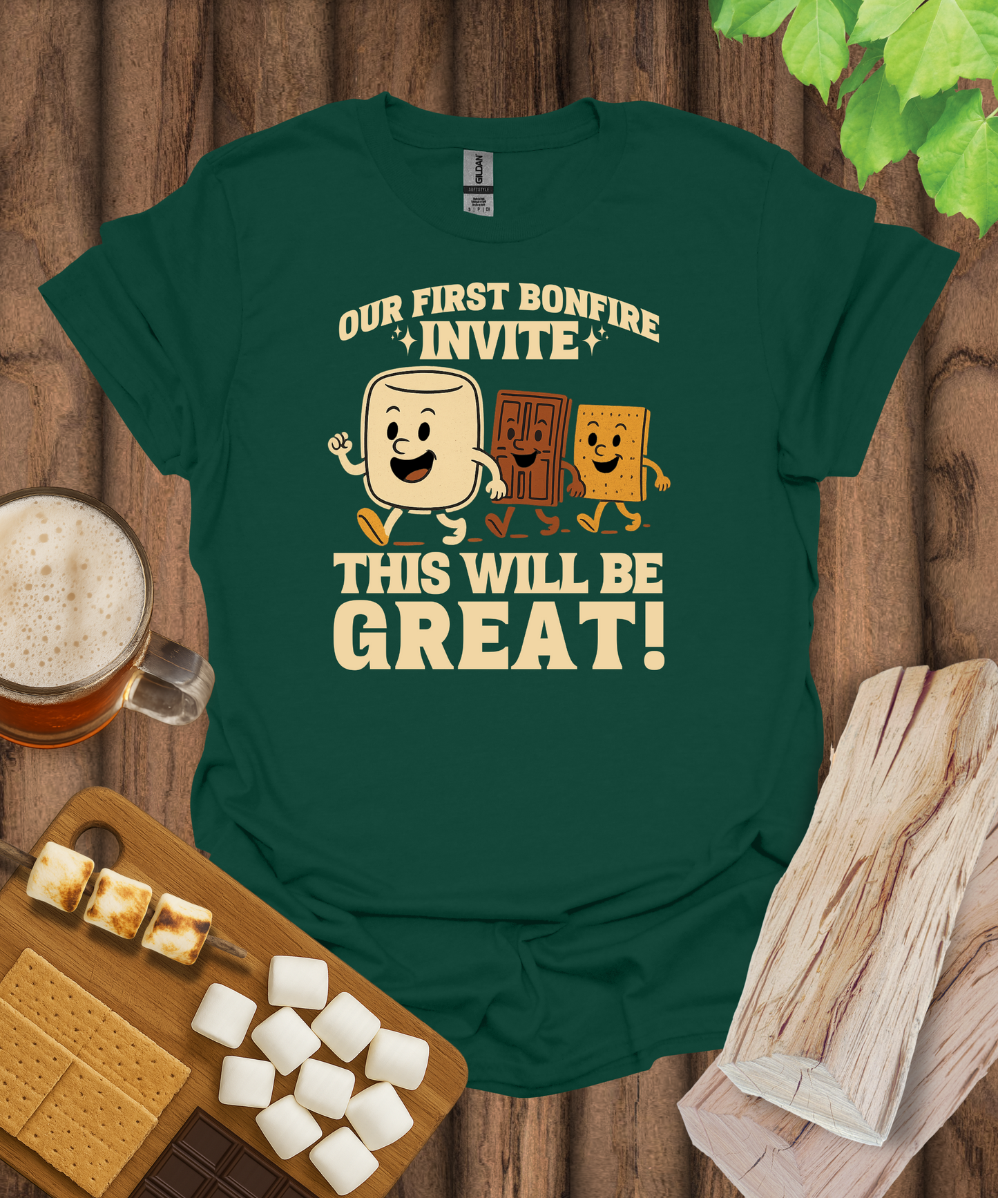 Bonfire Invitation T-Shirt