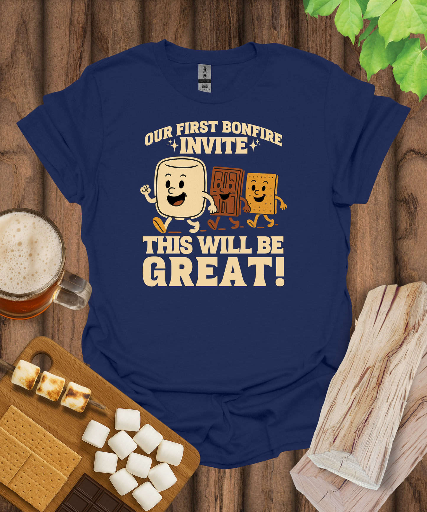 Bonfire Invitation T-Shirt