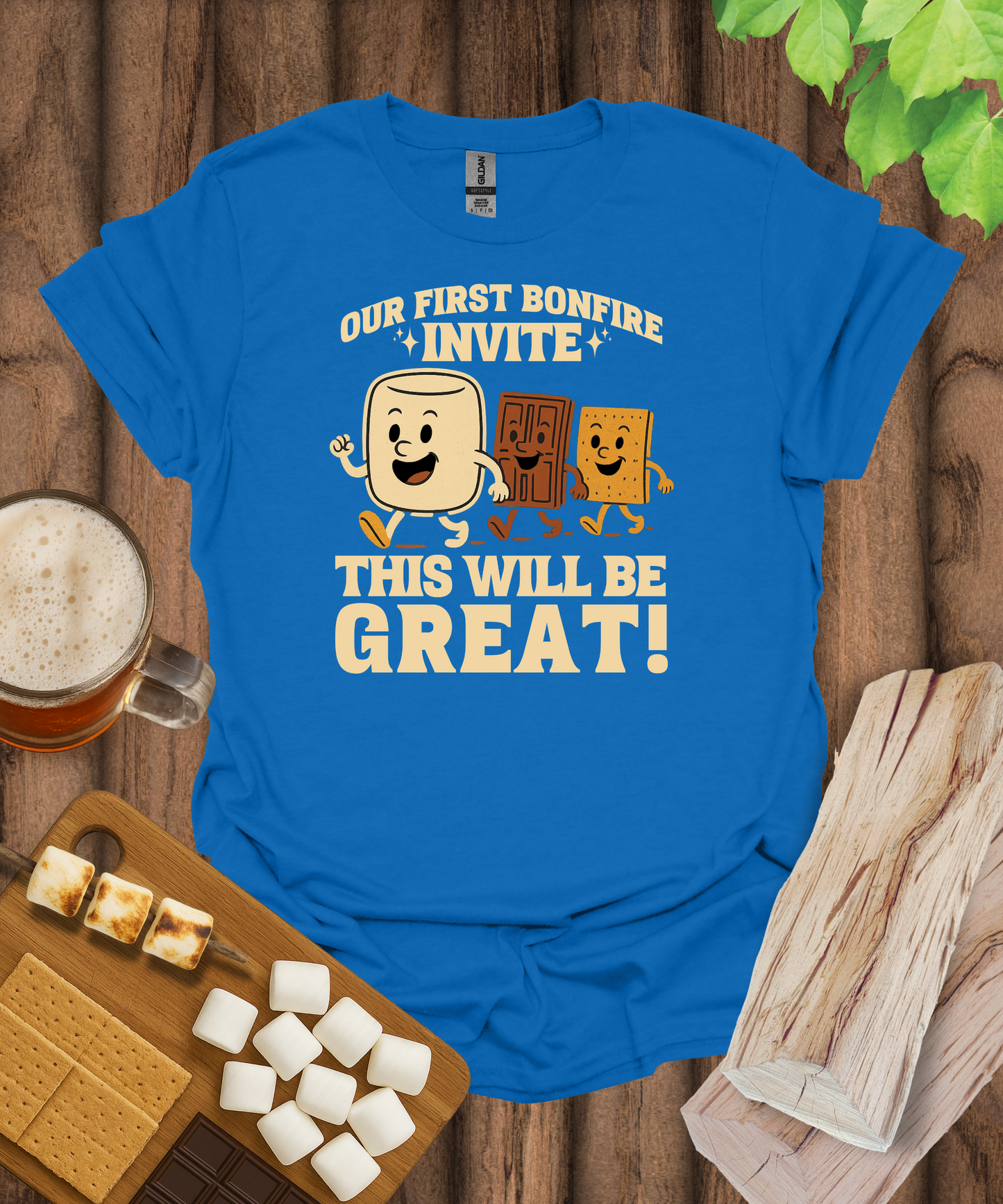 Bonfire Invitation T-Shirt