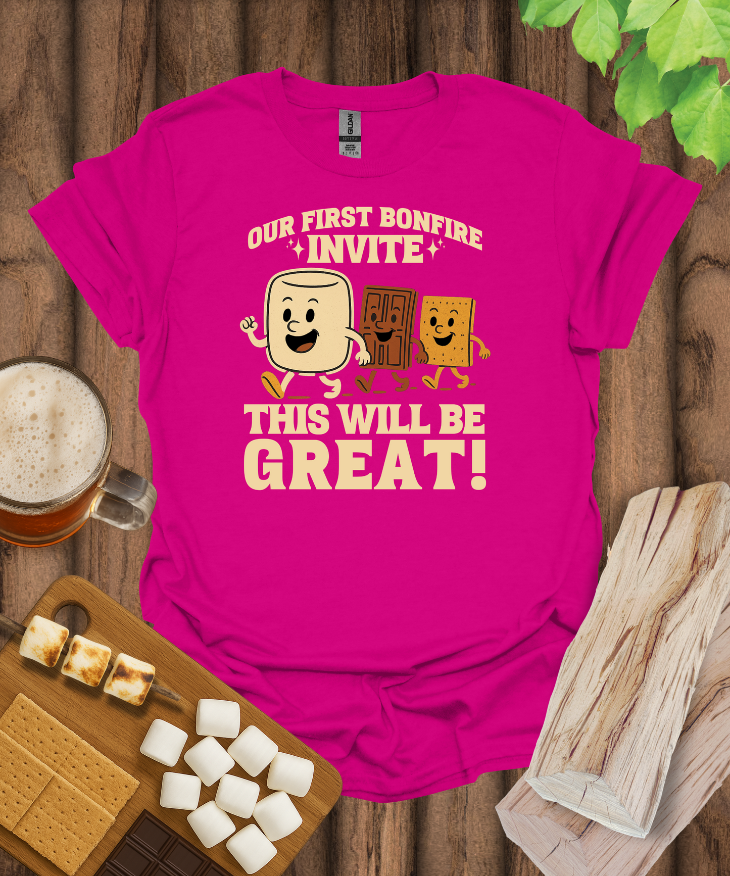 Bonfire Invitation T-Shirt
