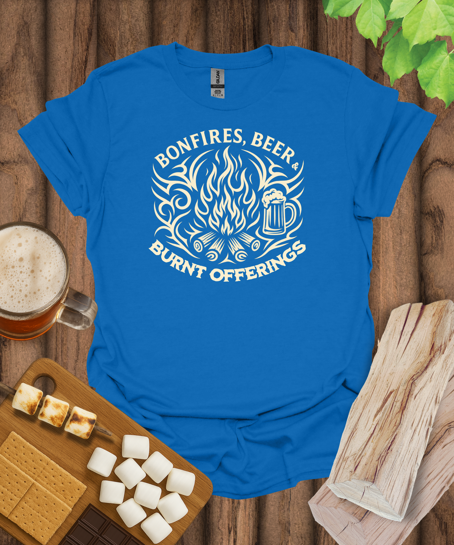 Bonfires, Beer & Burnt Offerings T-Shirt