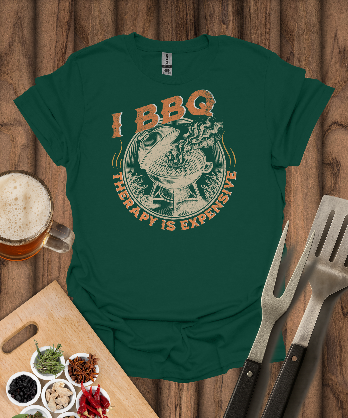 I BBQ Therapy Is Expensive T-Shirt