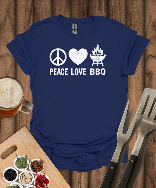 Peace Love BBQ T-Shirt