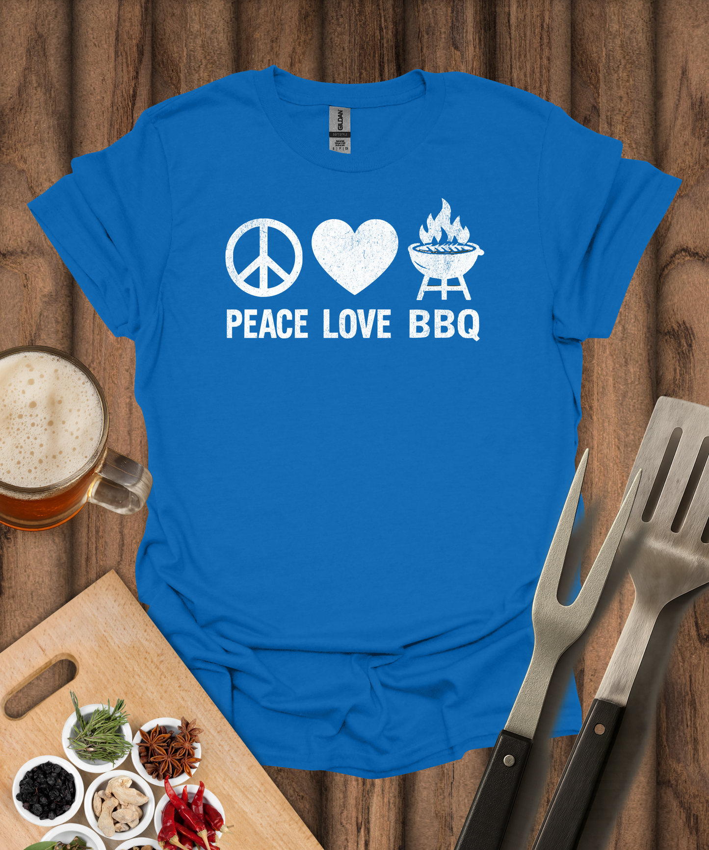 Peace Love BBQ T-Shirt