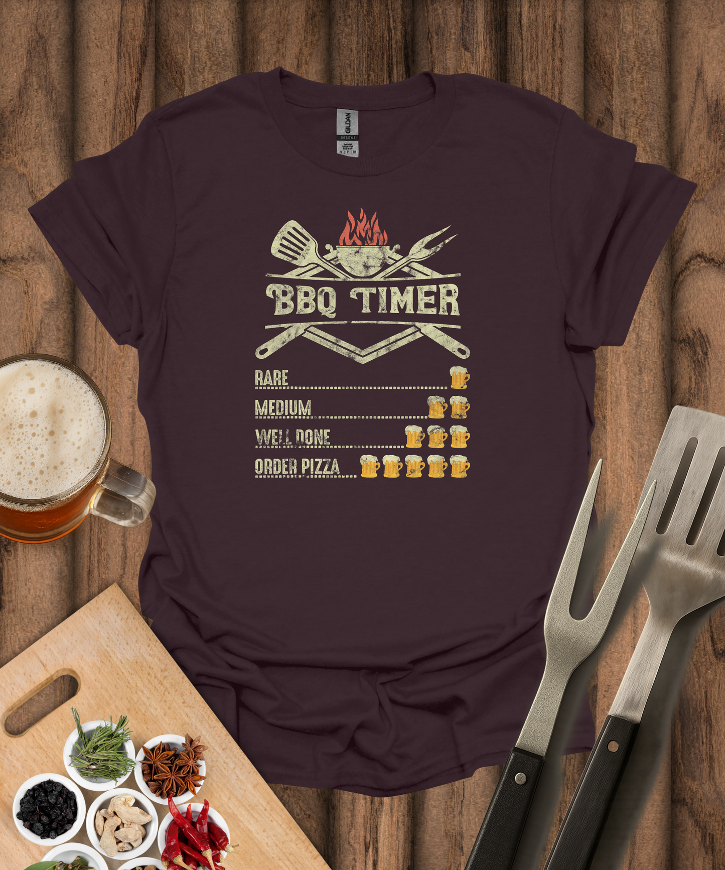 BBQ Timer T-Shirt