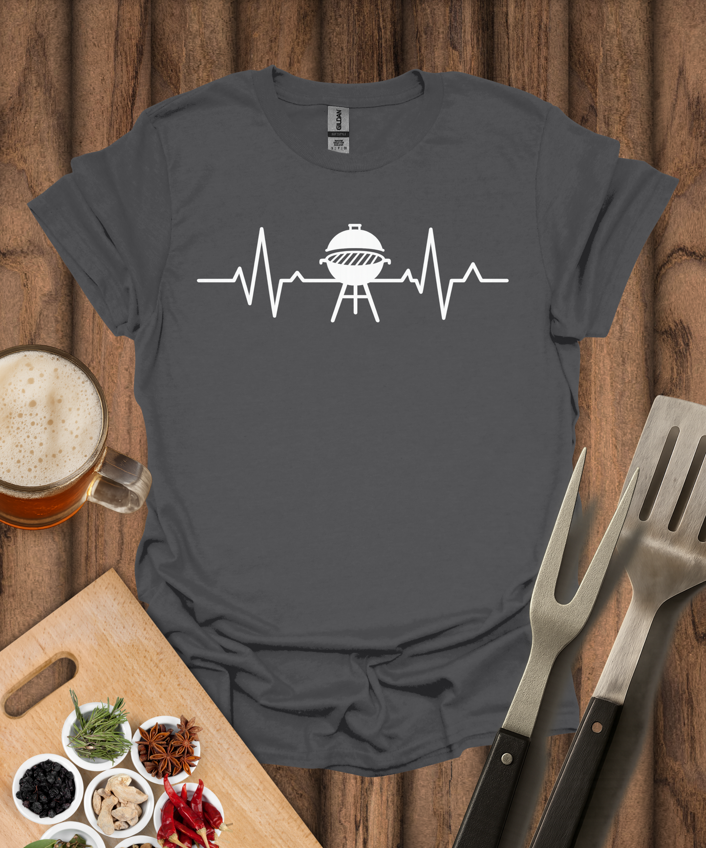 ECGrill Lover's Heartbeat T-Shirt